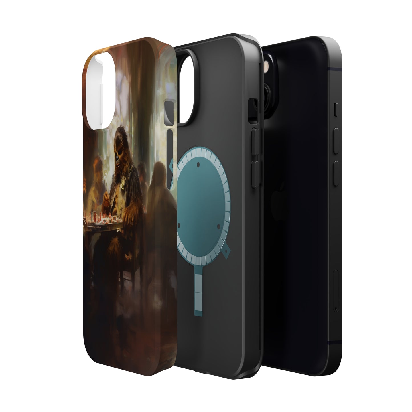 MagSafe Tough iPhone Case - ChewbaccaPlaying Poker