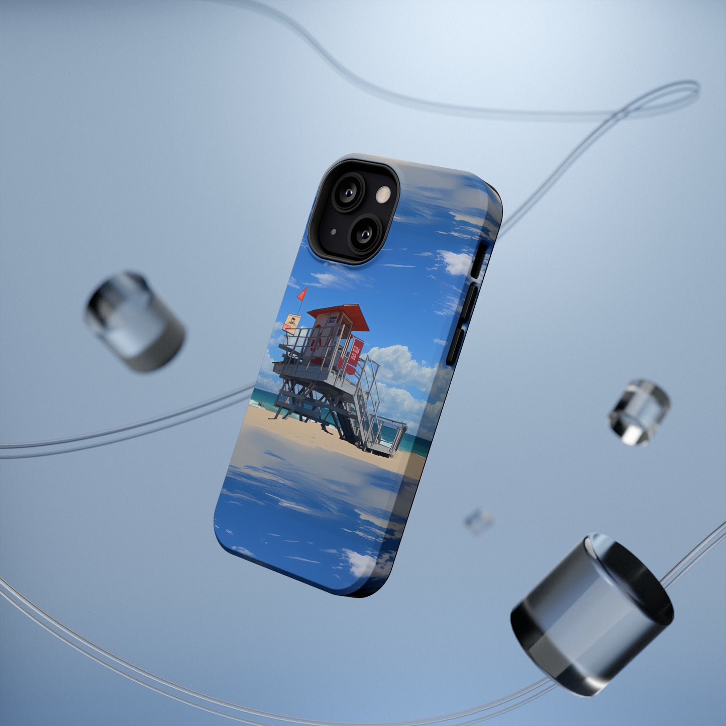 MagSafe Tough iPhone Case - Love and Santa Monica