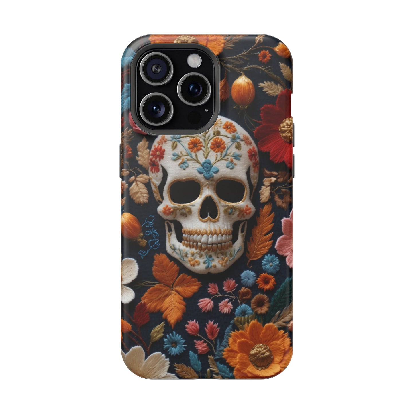 MagSafe Tough iPhone Case - "Embroidery Artistry"