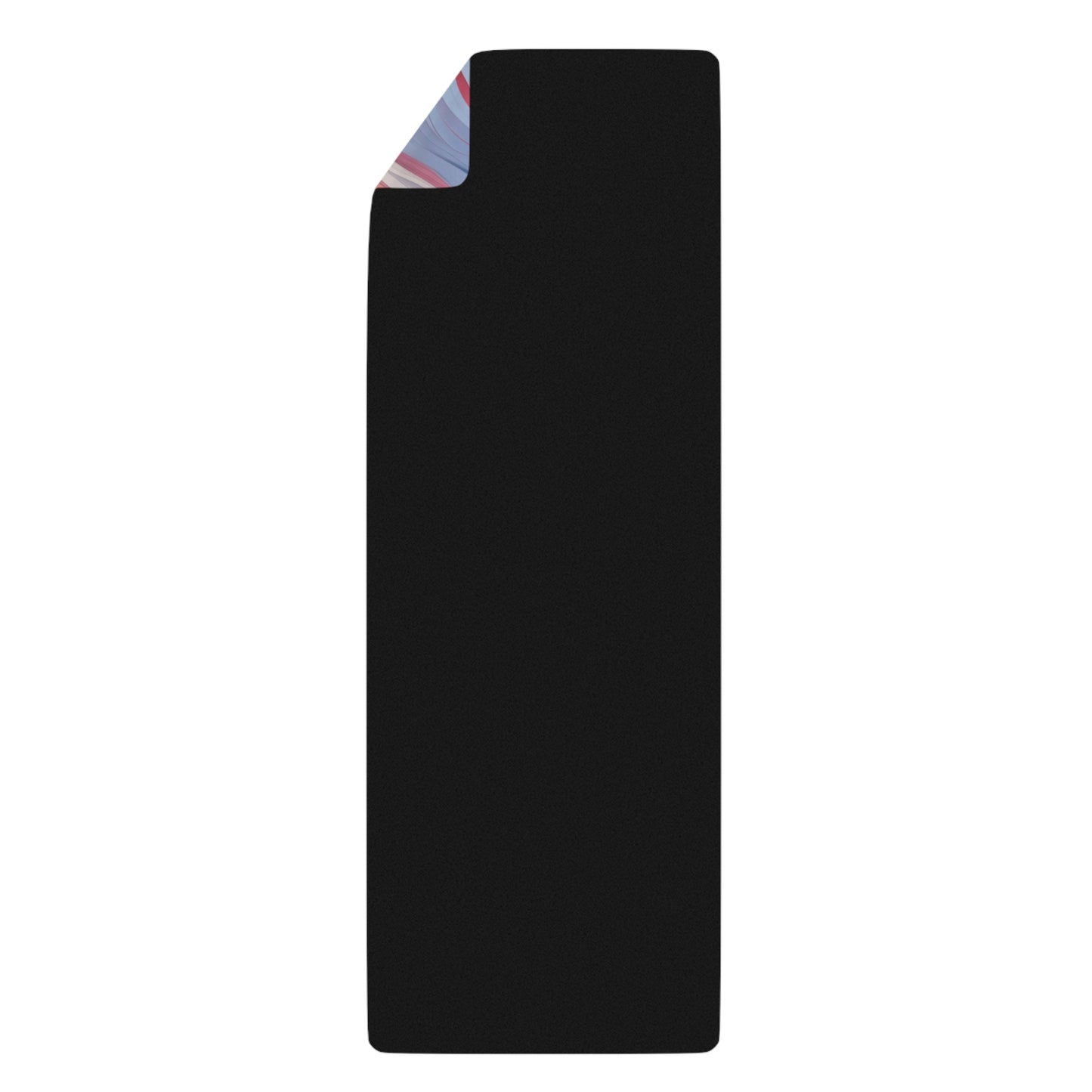 Rubber Yoga Mat- Bard Makarasana Retro Anime Abstract