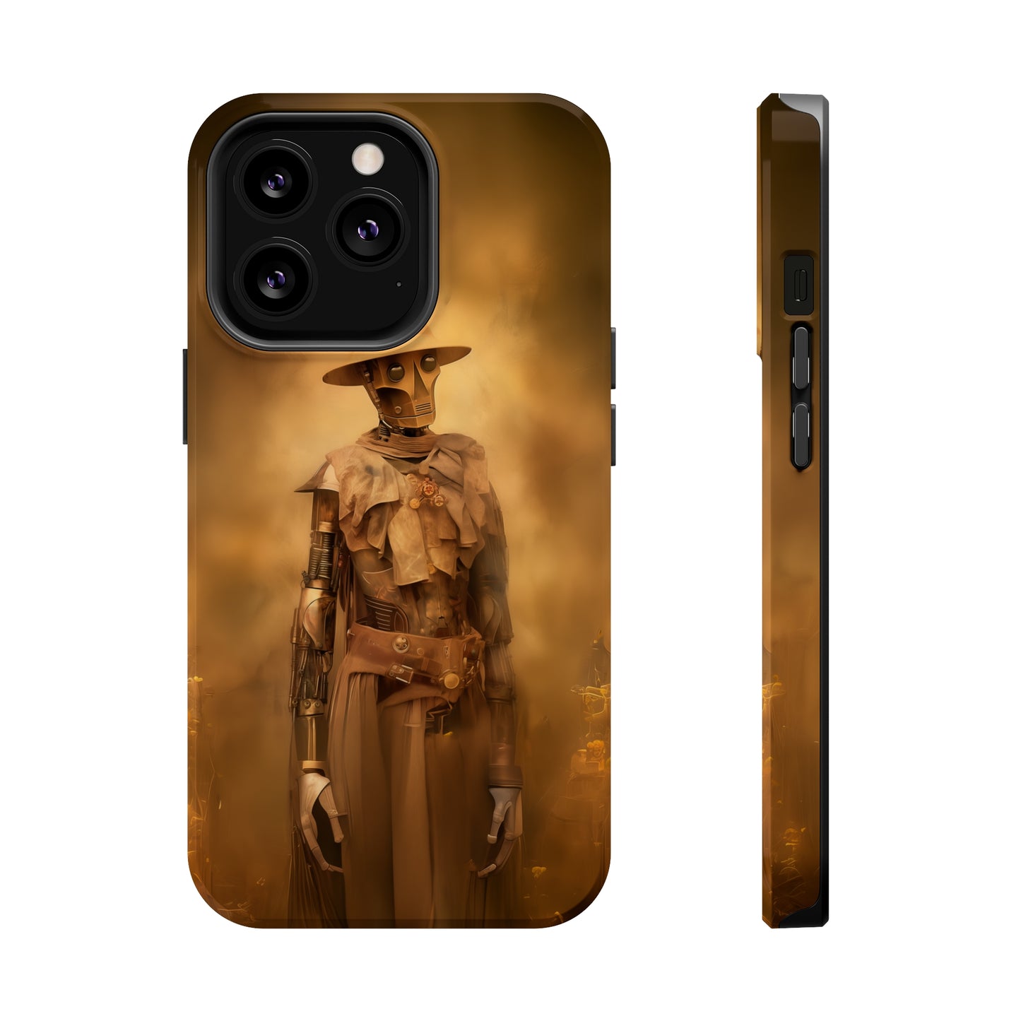 MagSafe Tough iPhone Case - C3P0 Wild West Photography Sepia Vintage Film