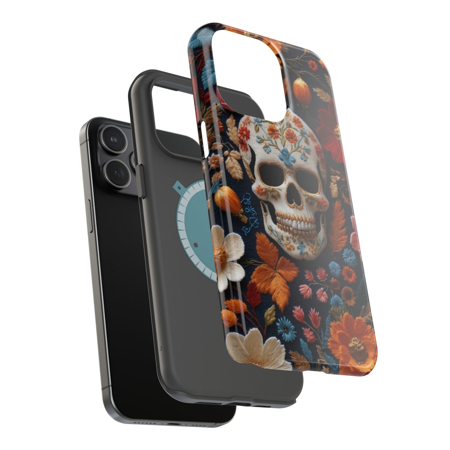 MagSafe Tough iPhone Case - "Embroidery Artistry"