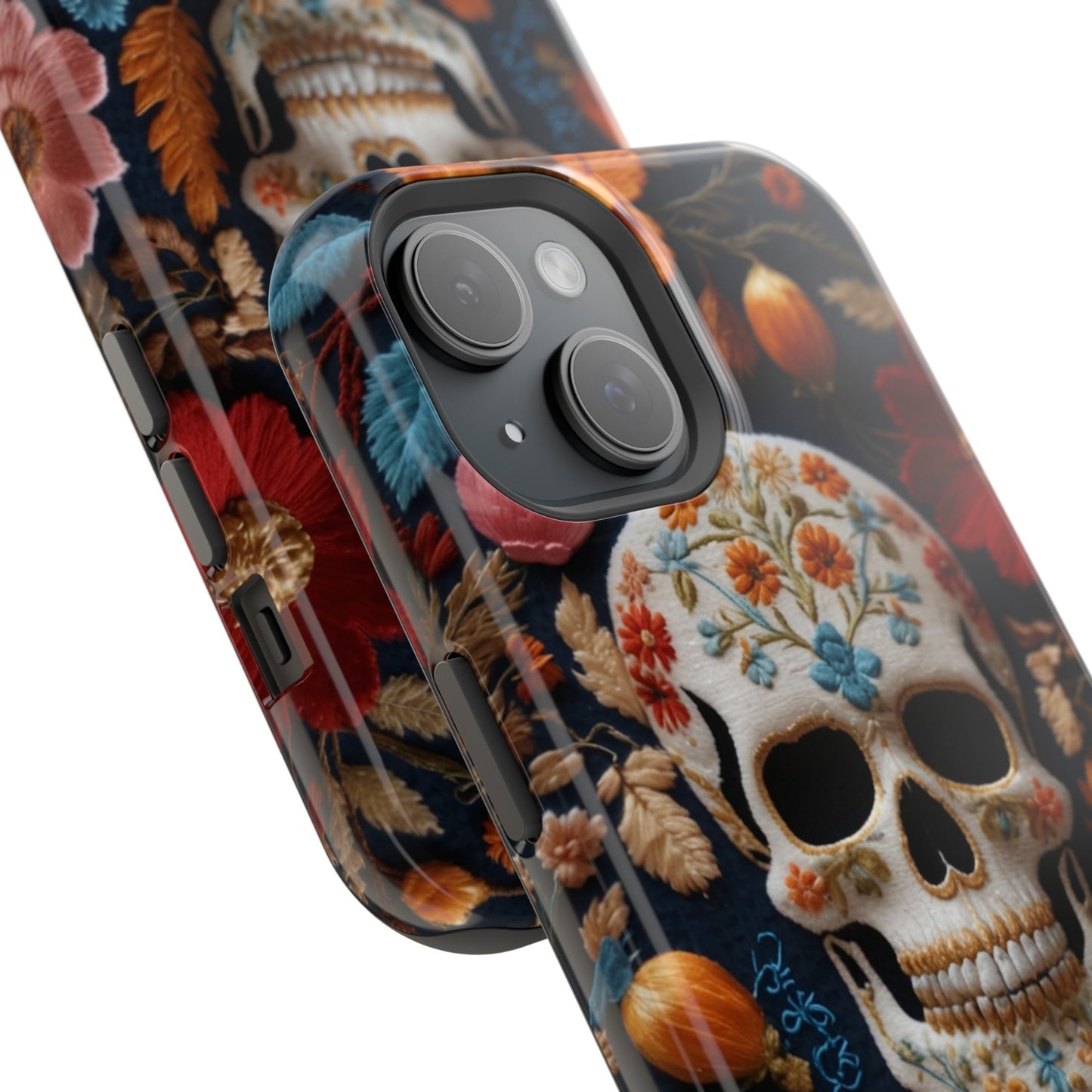 MagSafe Tough iPhone Case - "Embroidery Artistry"