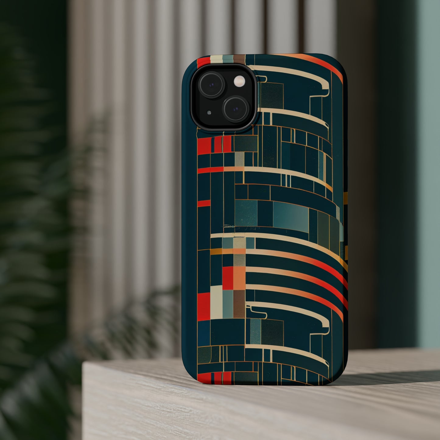 MagSafe Tough iPhone Case - Mecha Modernist