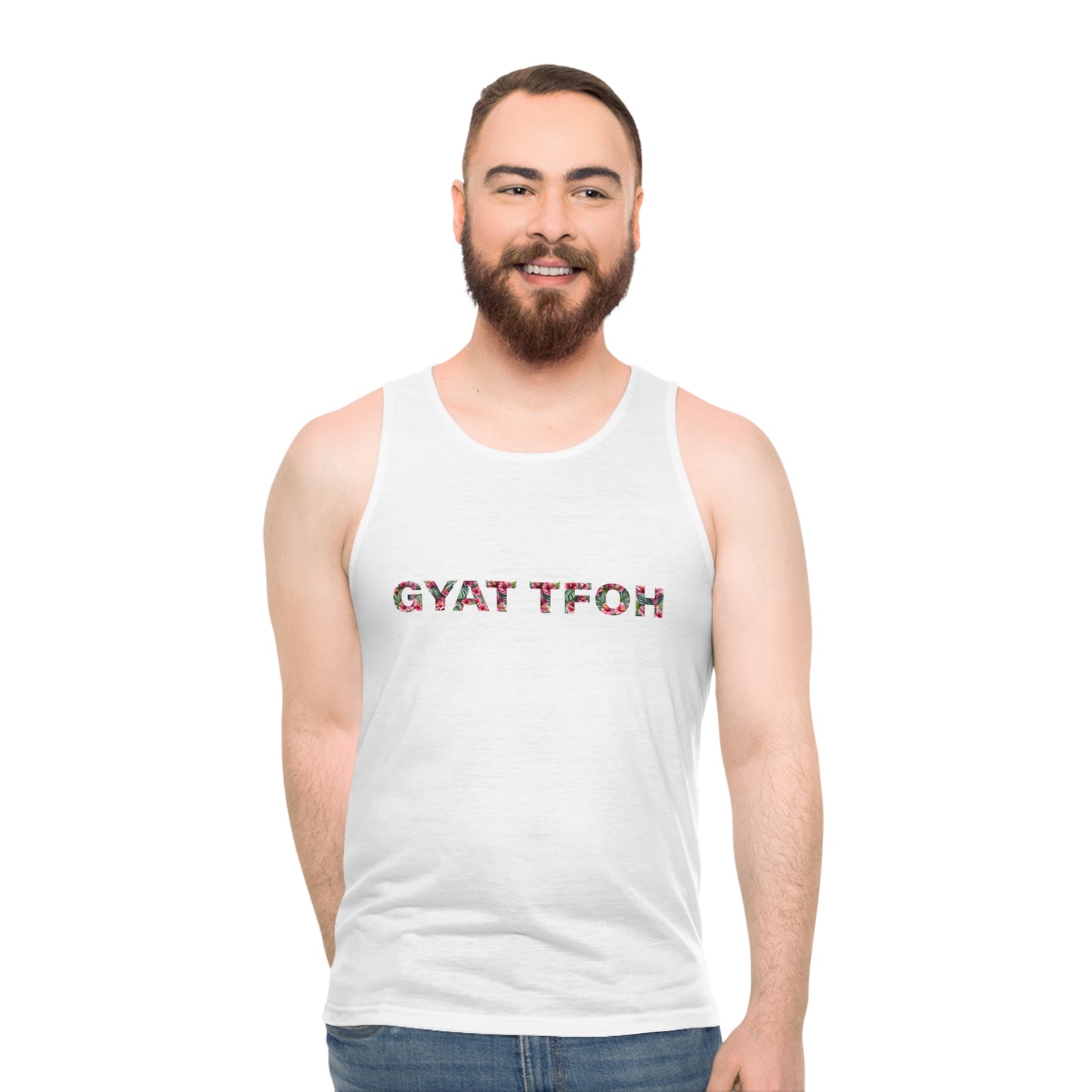 Unisex Tank Top GYAT TFOH Hawaiian Hibiscus