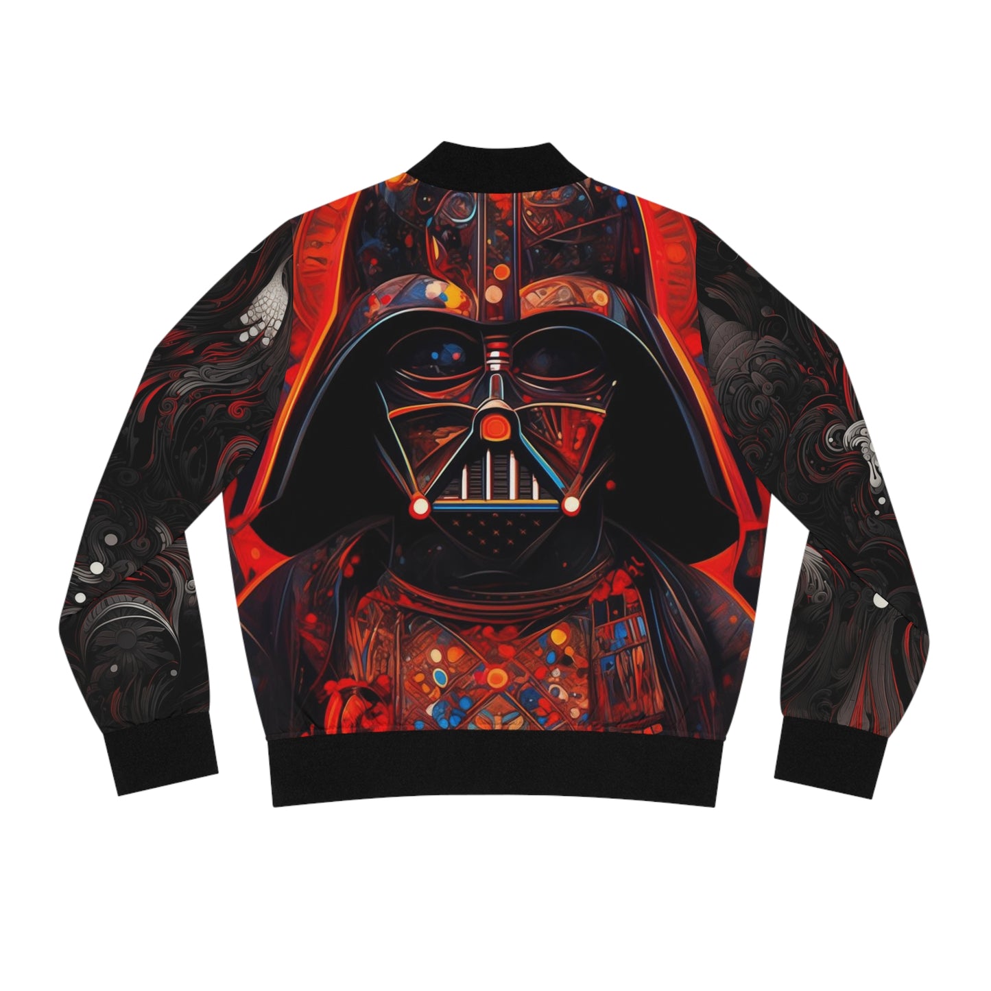 Women's Bomber Jacket - Darth Vader Moebius Style