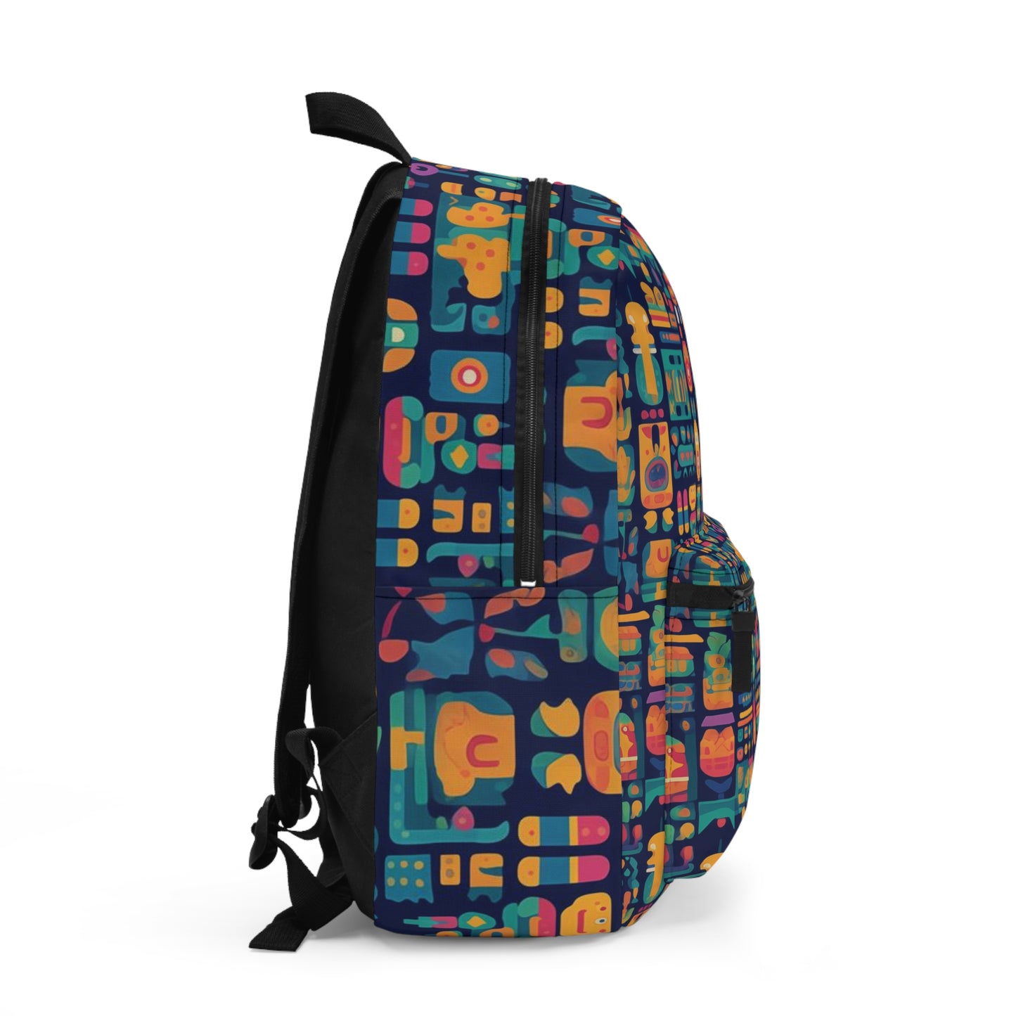 Backpack - The name would be "Anika Trikonasana Space Invader".