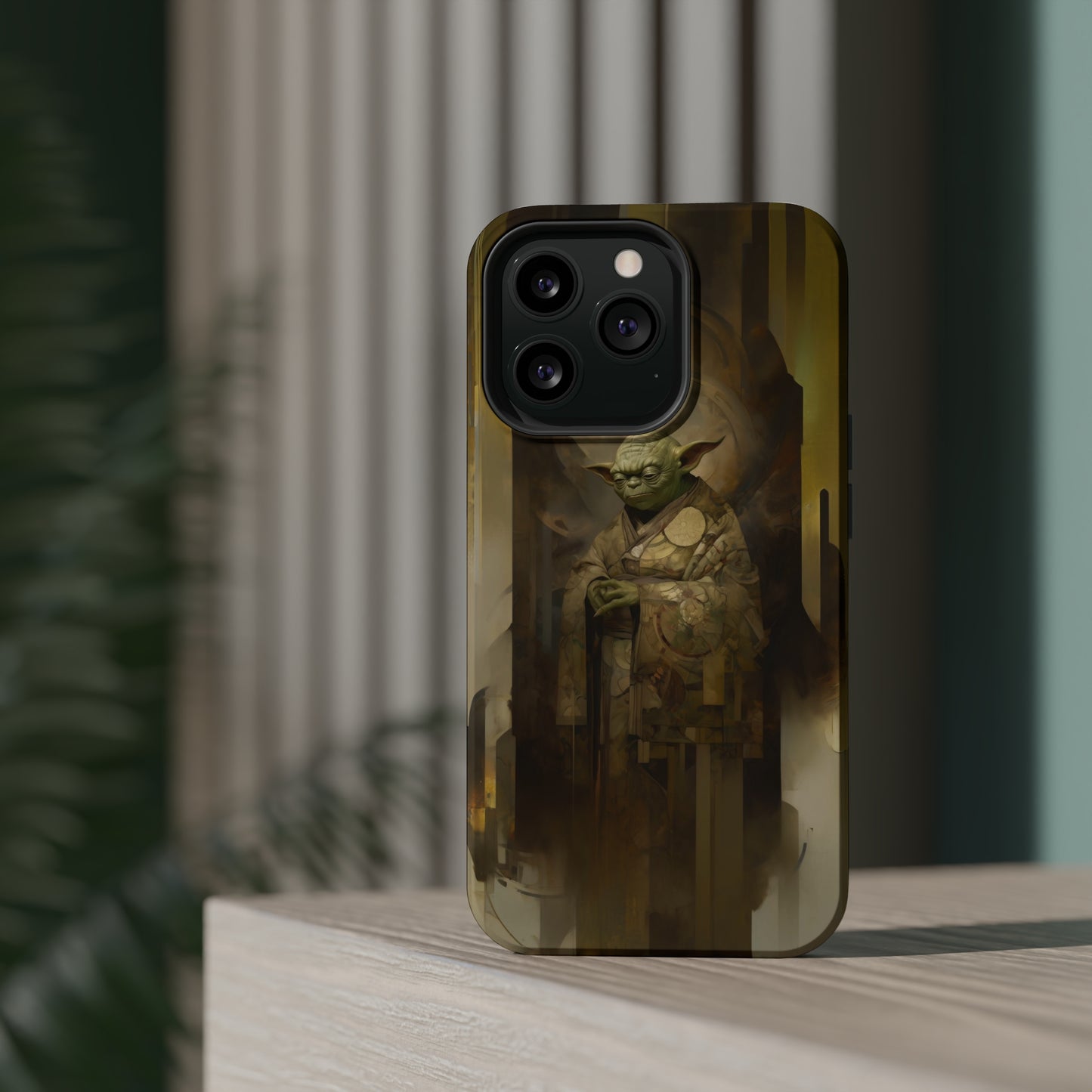 MagSafe Tough iPhone Case - Yoda Yukiyo E Art Portrait