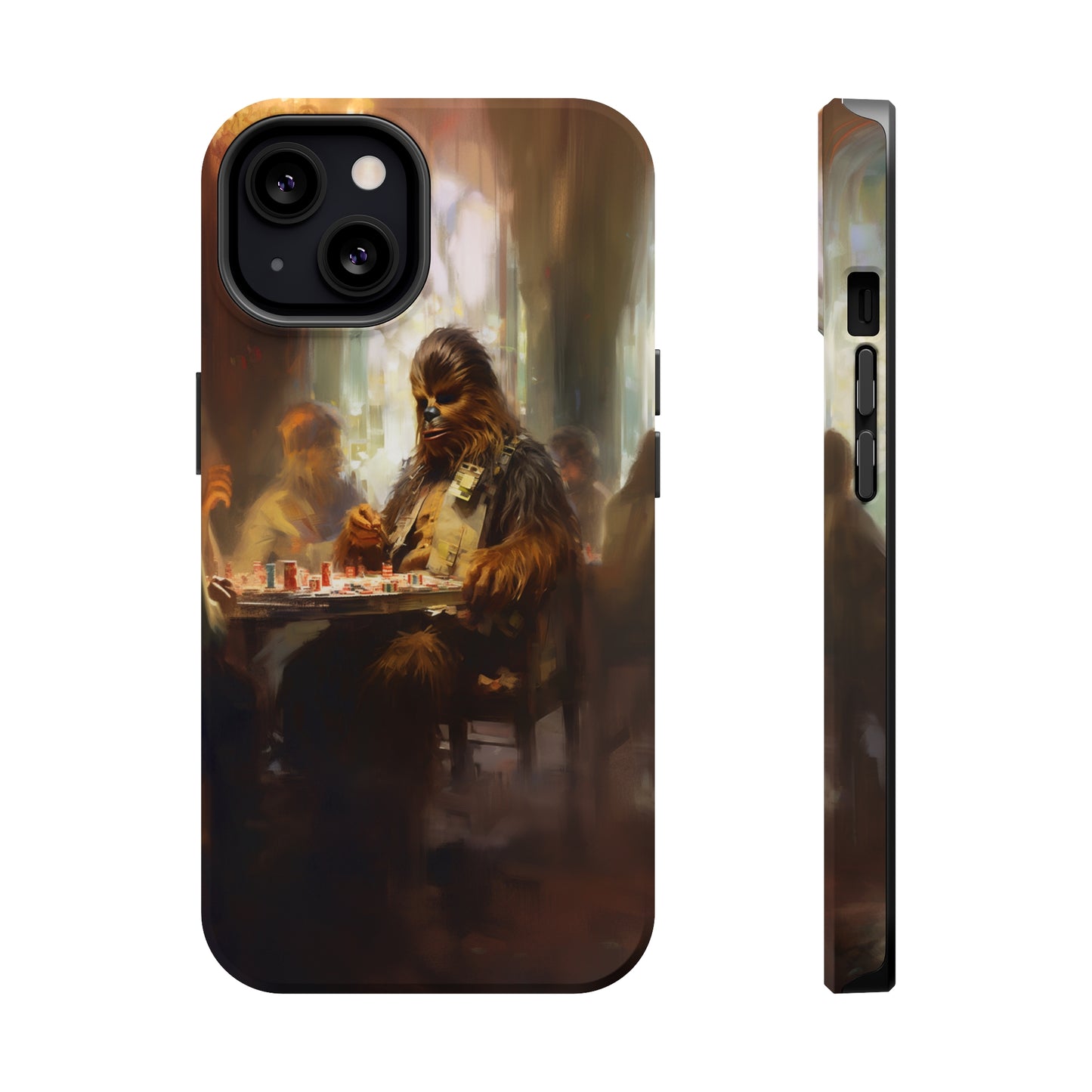 MagSafe Tough iPhone Case - ChewbaccaPlaying Poker