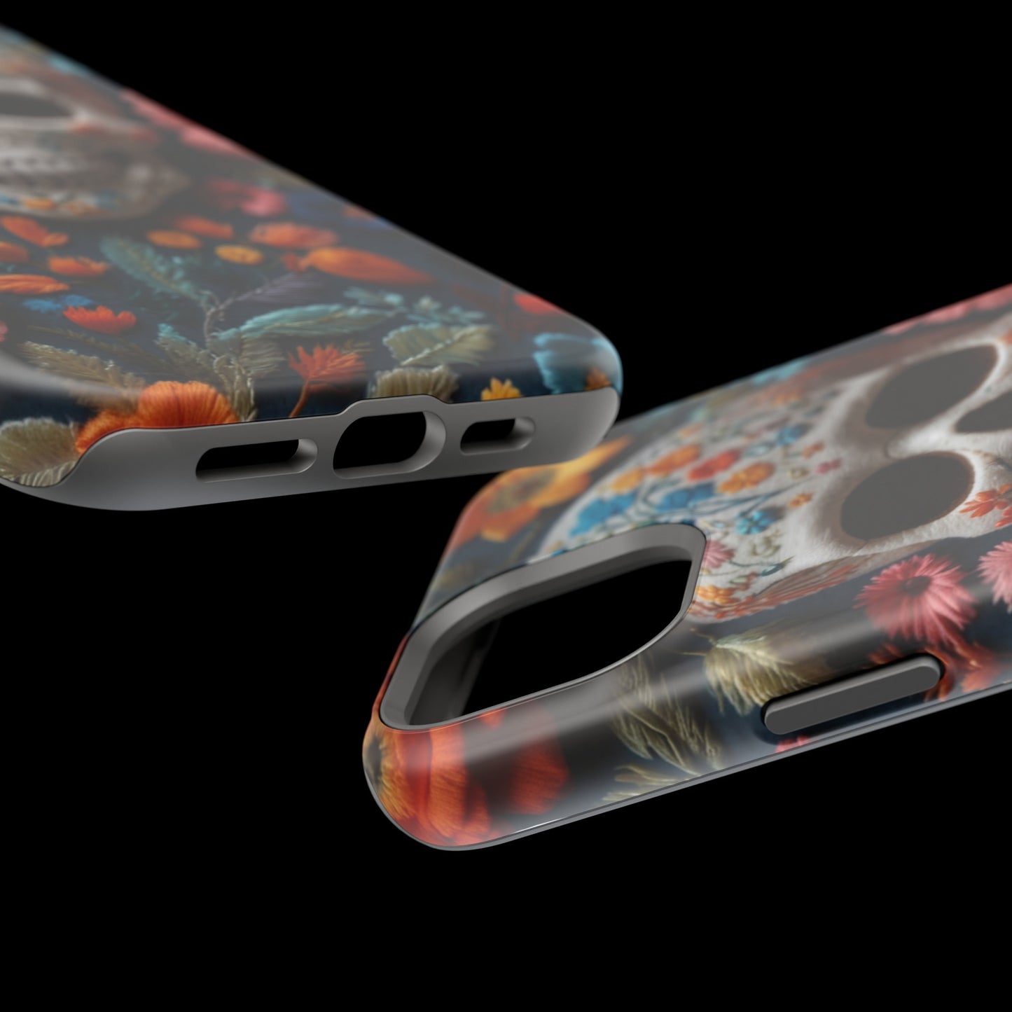 MagSafe Tough iPhone Case - "Embroidery Artistry"