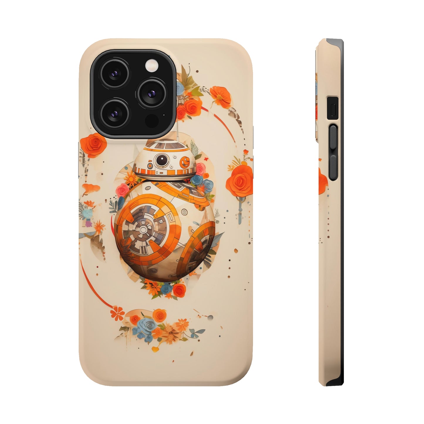 MagSafe Tough iPhone Case - BB-8 Paper Cut Craft Illustration