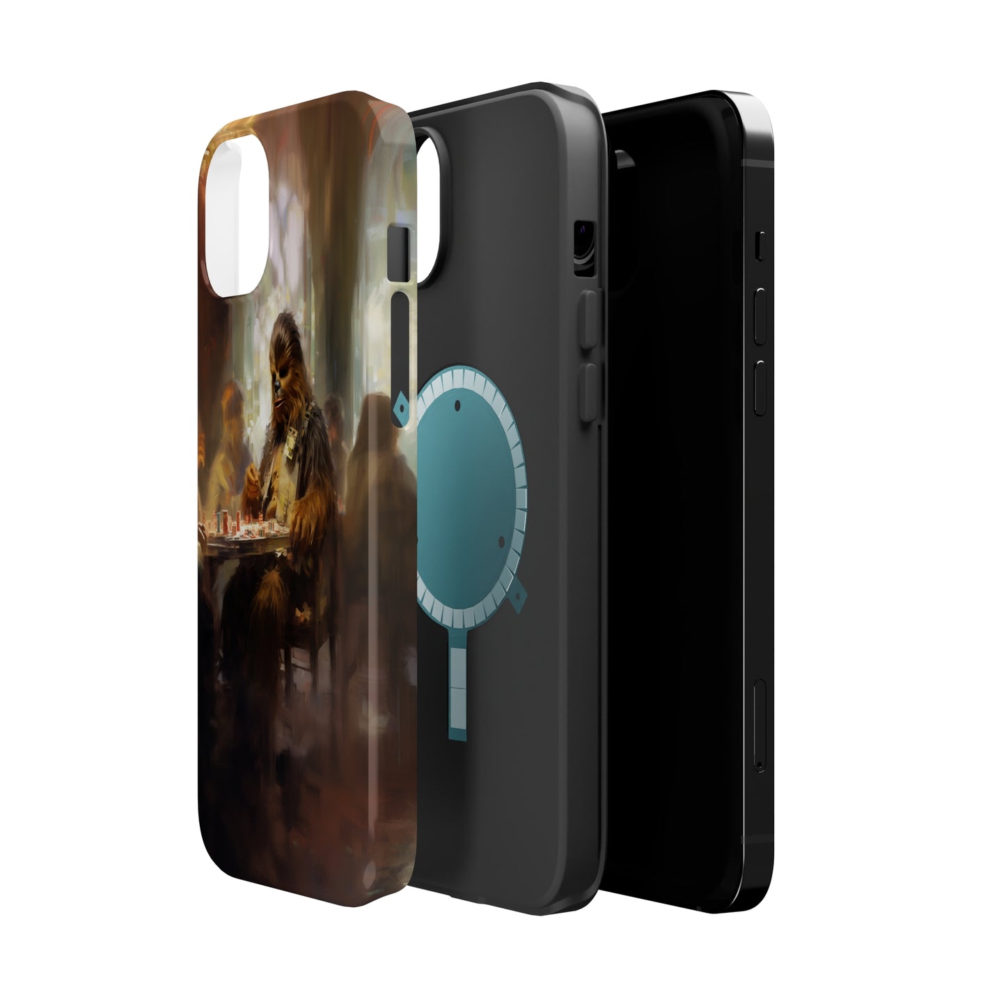MagSafe Tough iPhone Case - ChewbaccaPlaying Poker