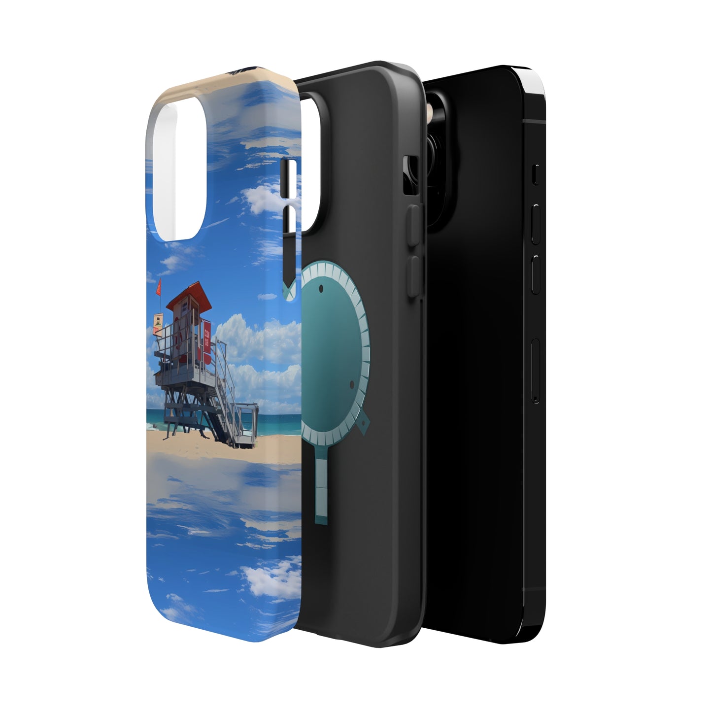 MagSafe Tough iPhone Case - Love and Santa Monica