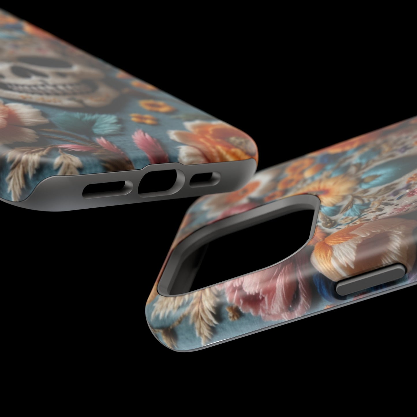 MagSafe Tough iPhone Case - "Embroidery Artistry"