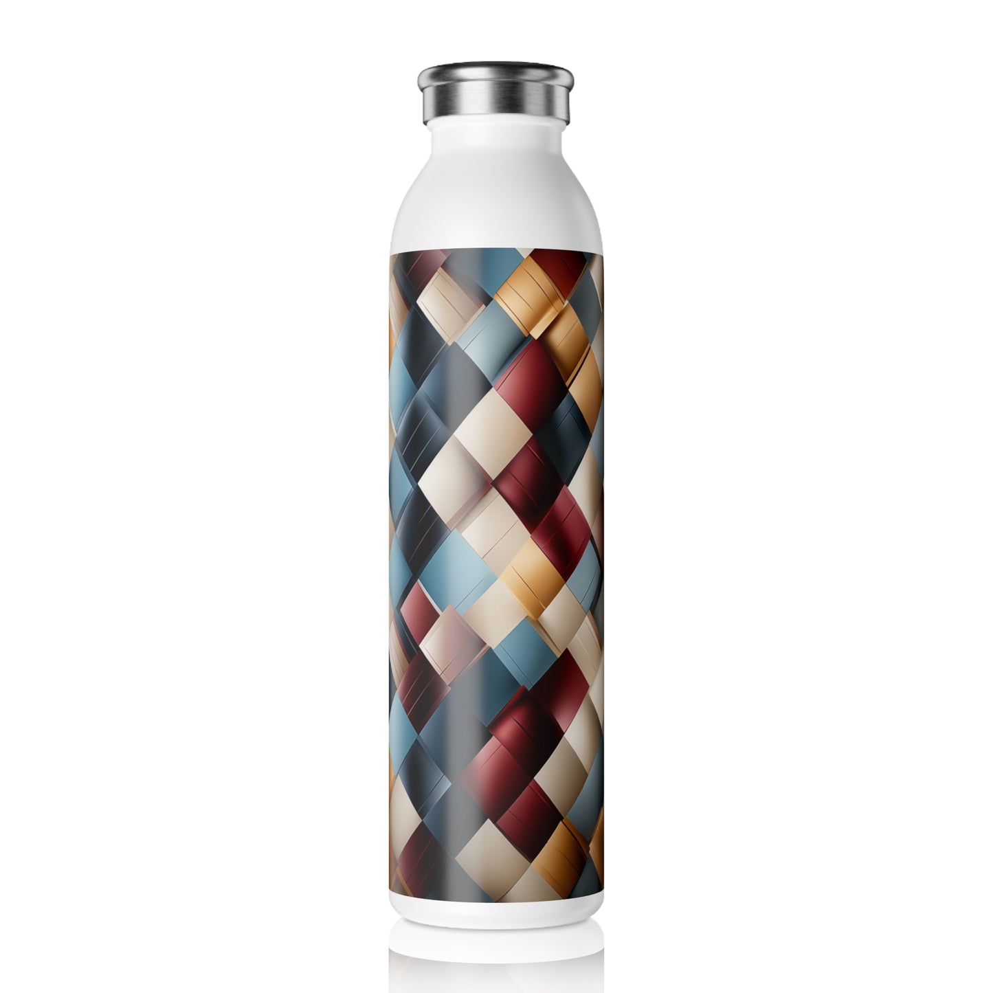 Slim Water Bottle - Berenice Confucius Argyle