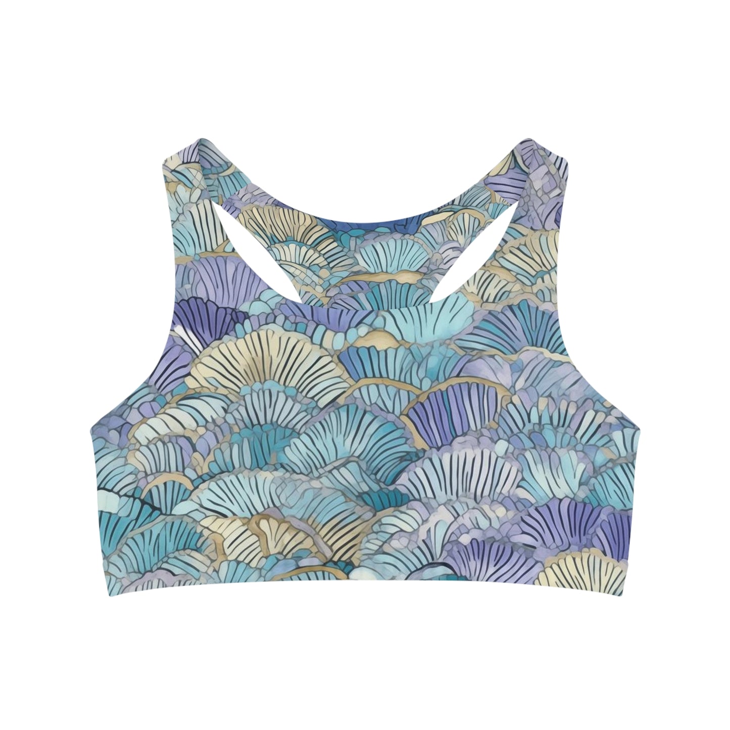 Sports Bra - Quentin Owosso Seersucker