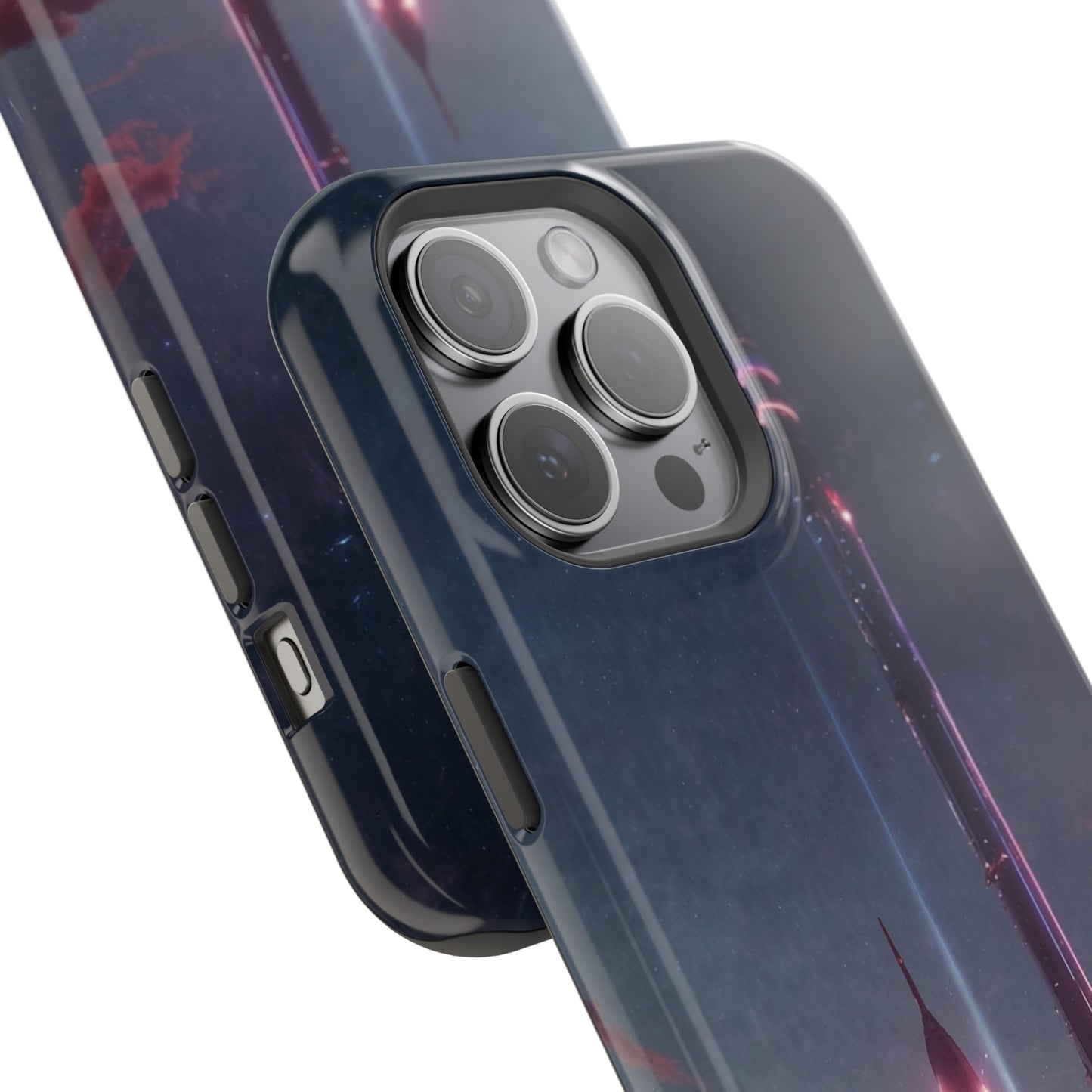 MagSafe Tough iPhone Case - Galactic Cyberpunk