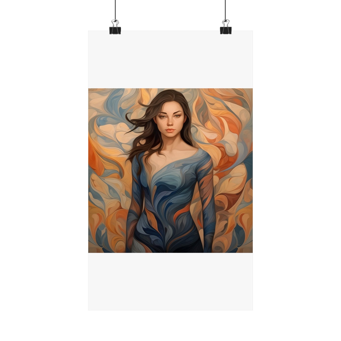 Matte Vertical Posters - ImpressionistOil