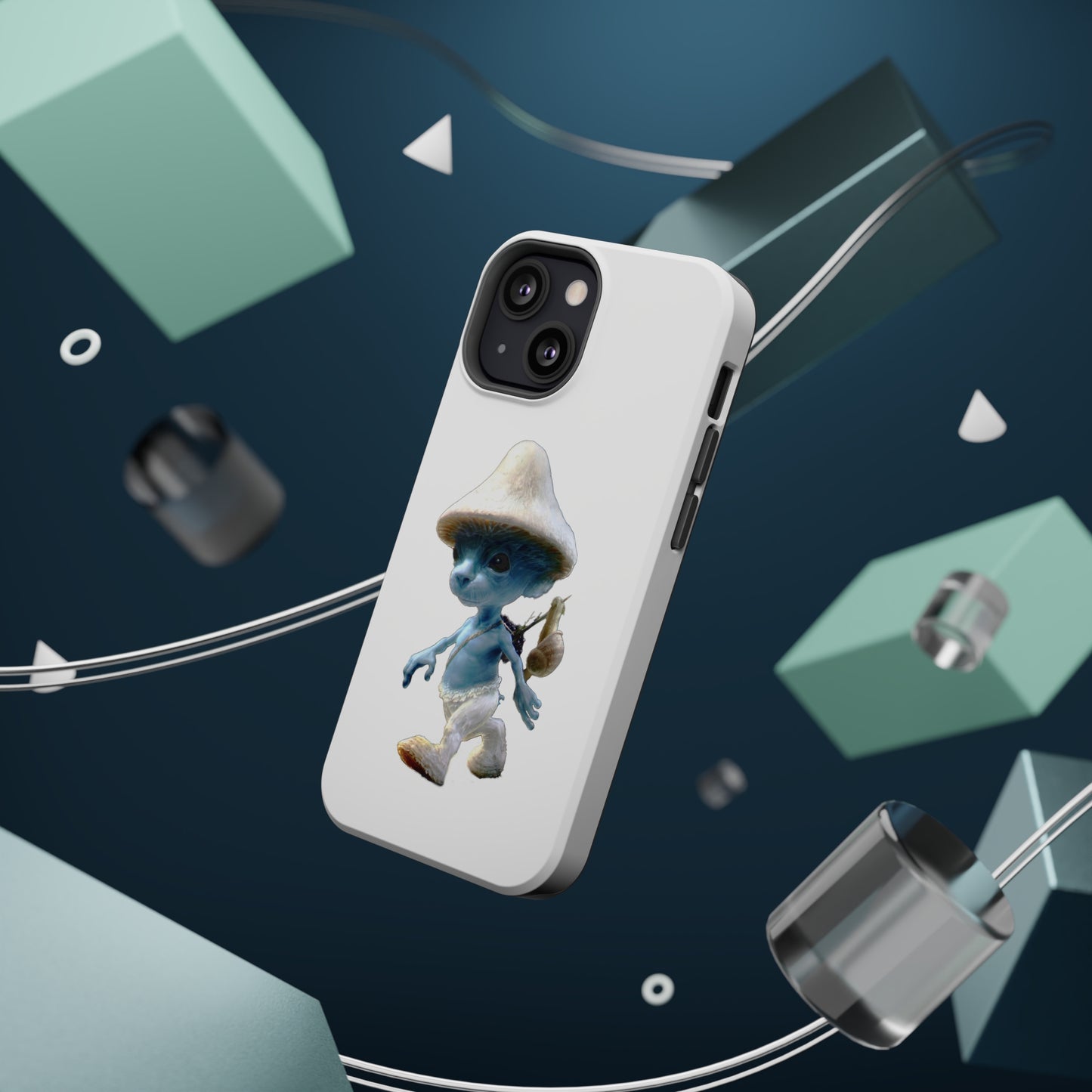 MagSafe Tough iPhone Case - SmurfCat WeLiveWeLoveWeLie