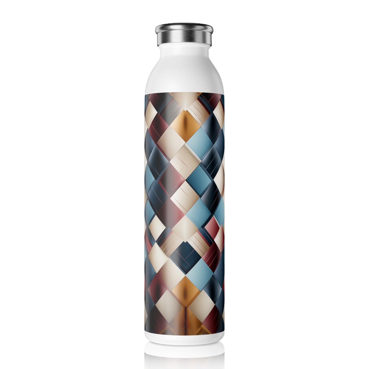 Slim Water Bottle - Berenice Confucius Argyle