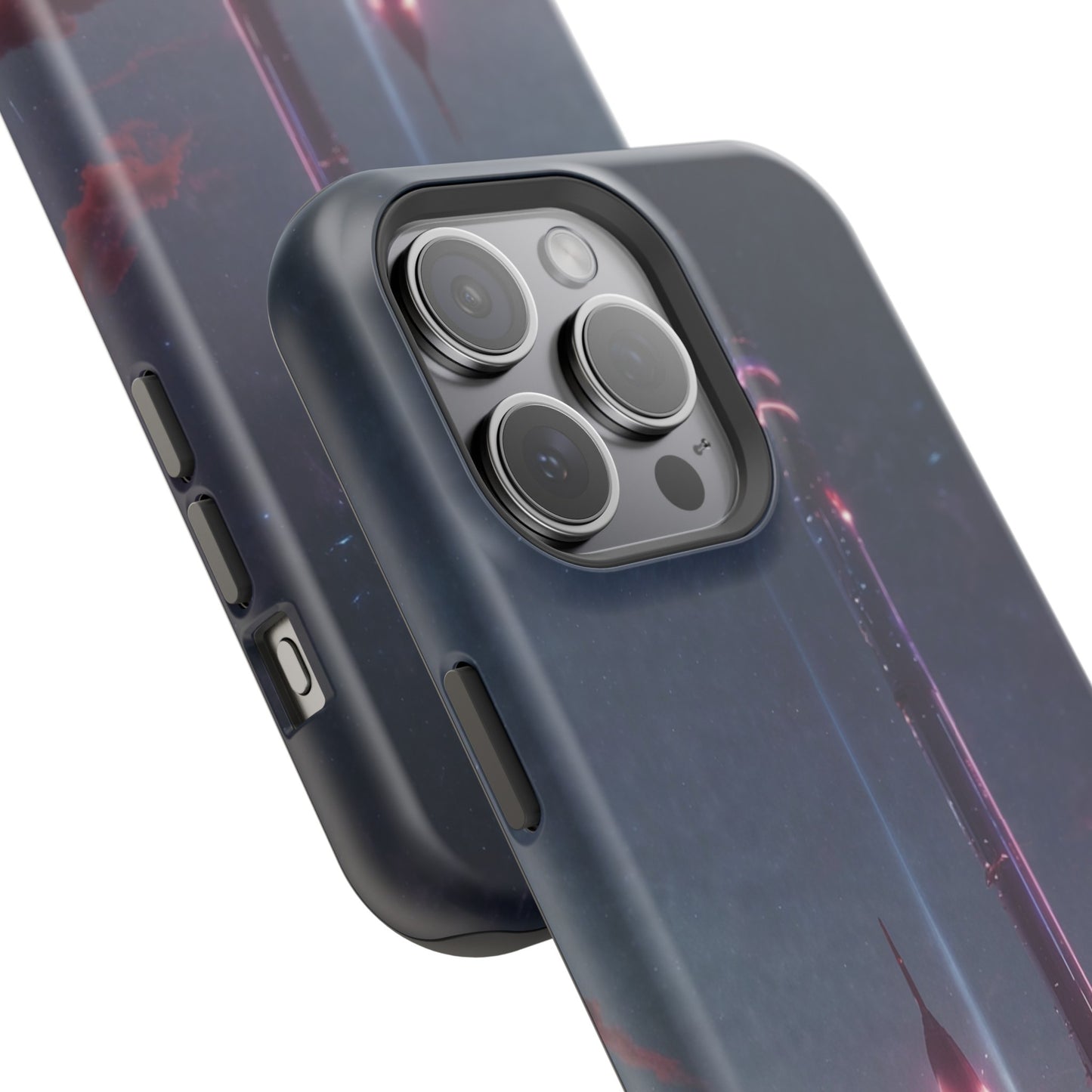 MagSafe Tough iPhone Case - Galactic Cyberpunk