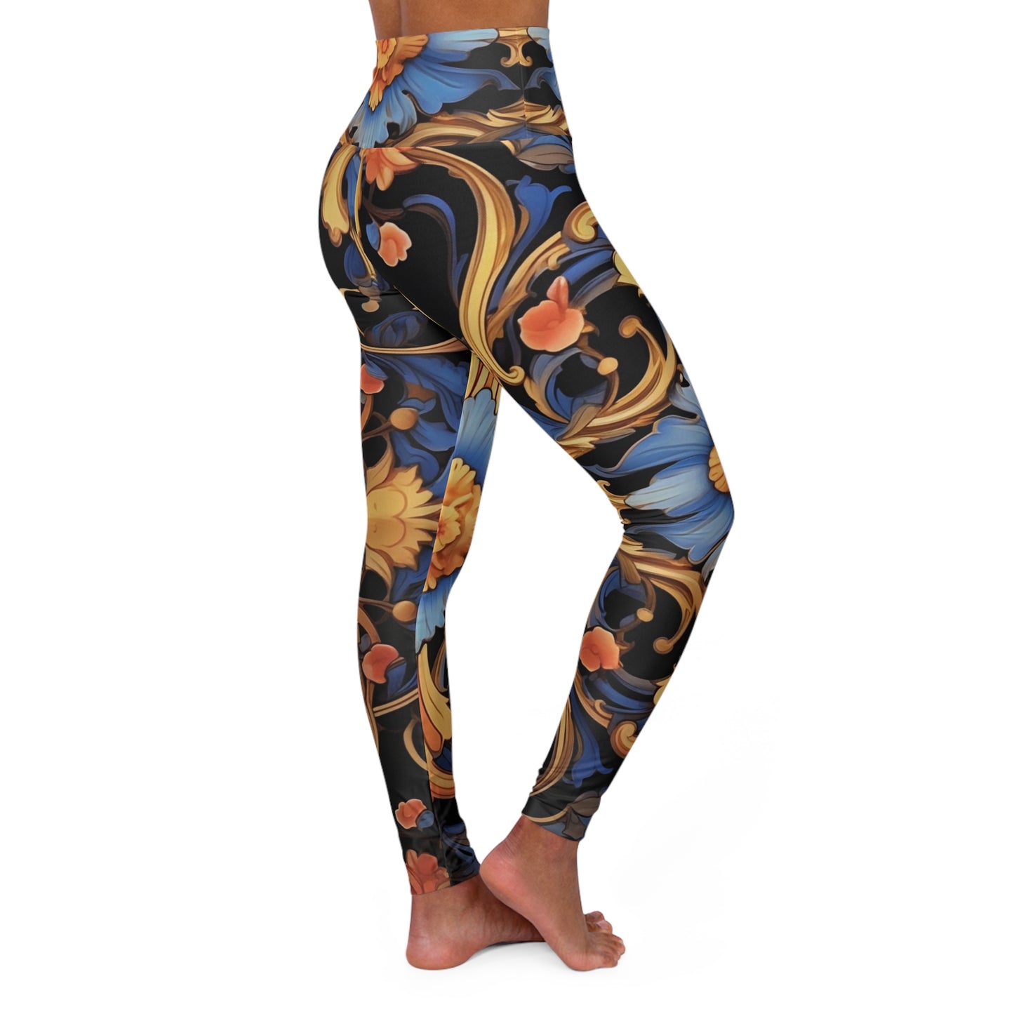 High Waisted Leggings - Rural-Clay