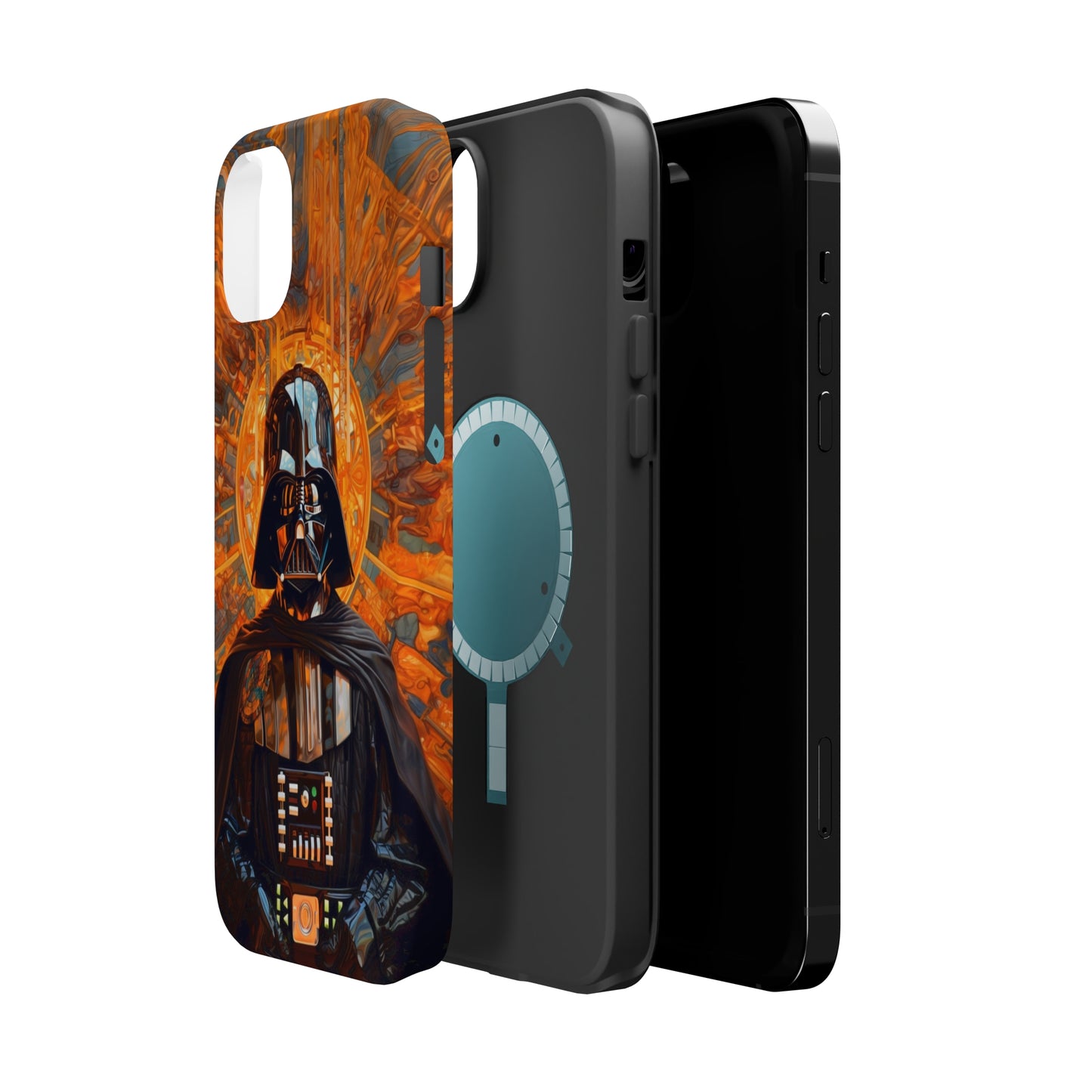 MagSafe Tough iPhone Case - Darth Vader Futurism