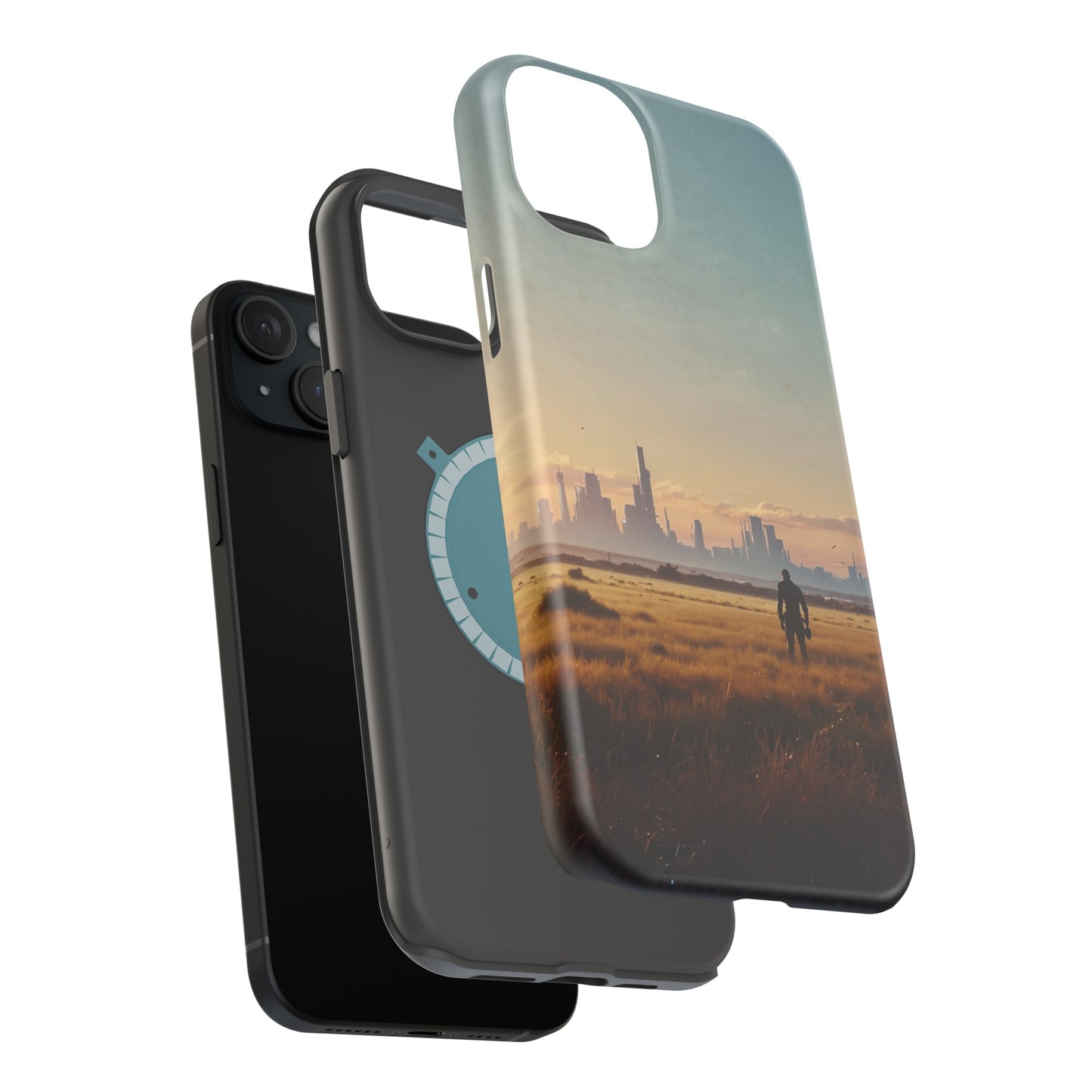 MagSafe Tough iPhone Case - "Cyberpunk Masterpiece"