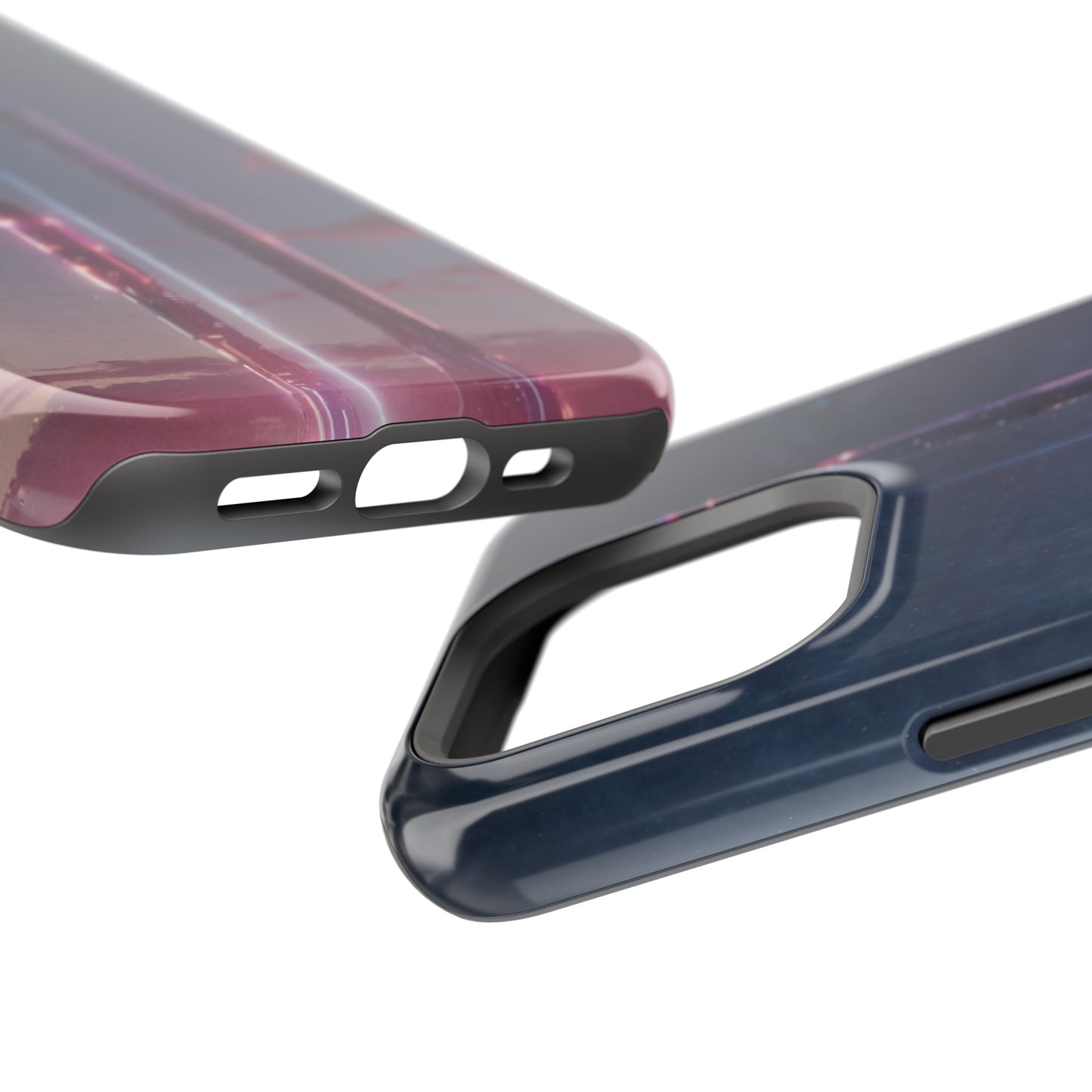 MagSafe Tough iPhone Case - Galactic Cyberpunk