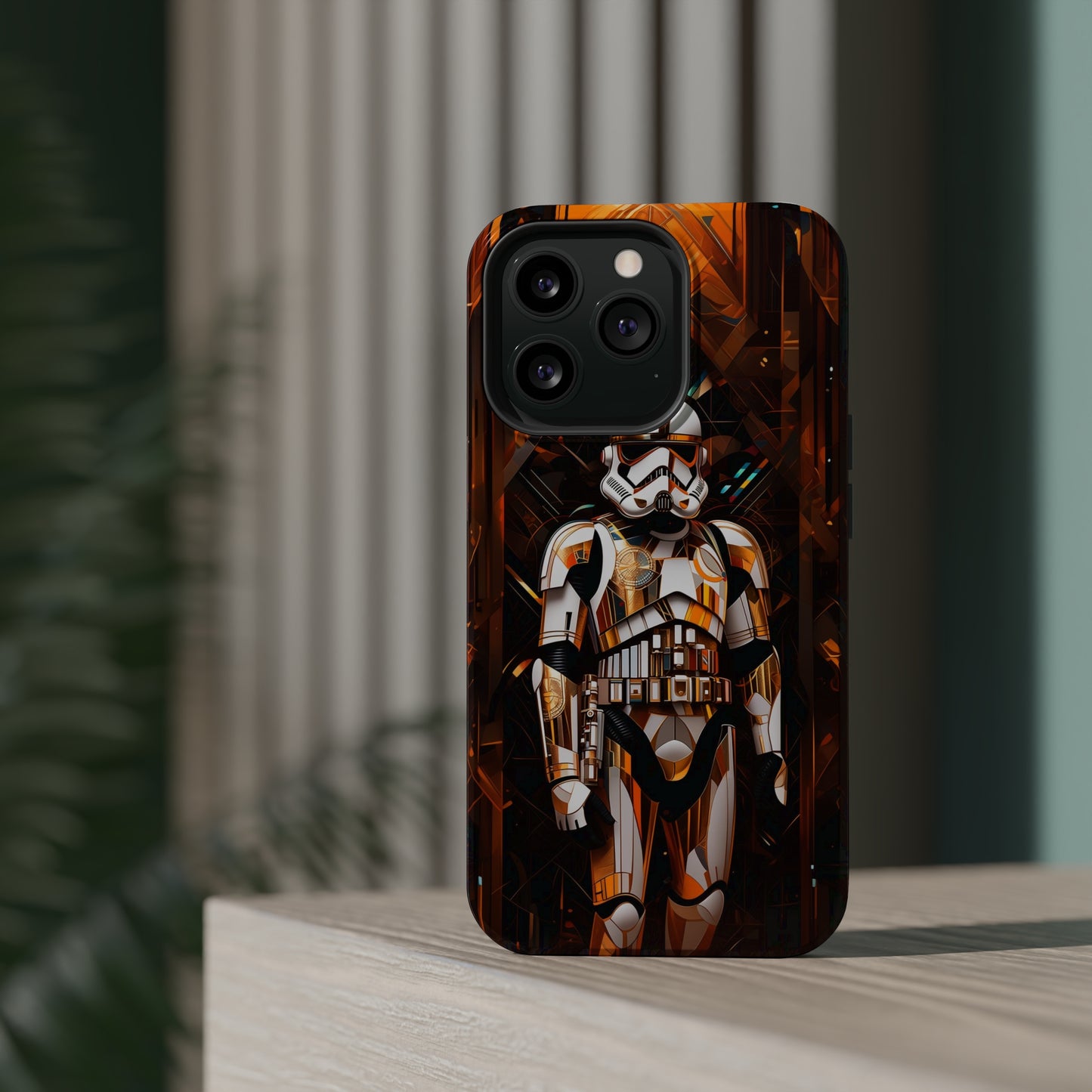 MagSafe Tough iPhone Case - Storm Trooper Art Deco style by Frank Lloyd Wright
