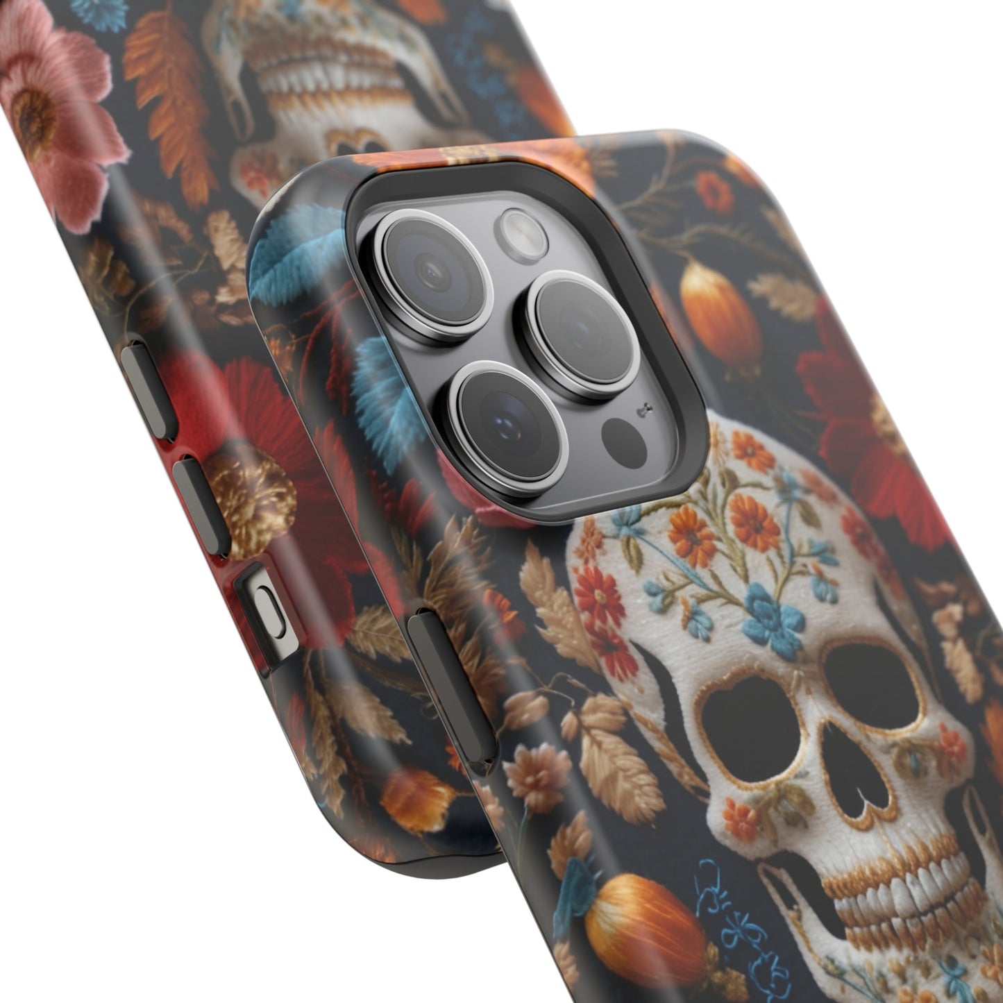 MagSafe Tough iPhone Case - "Embroidery Artistry"