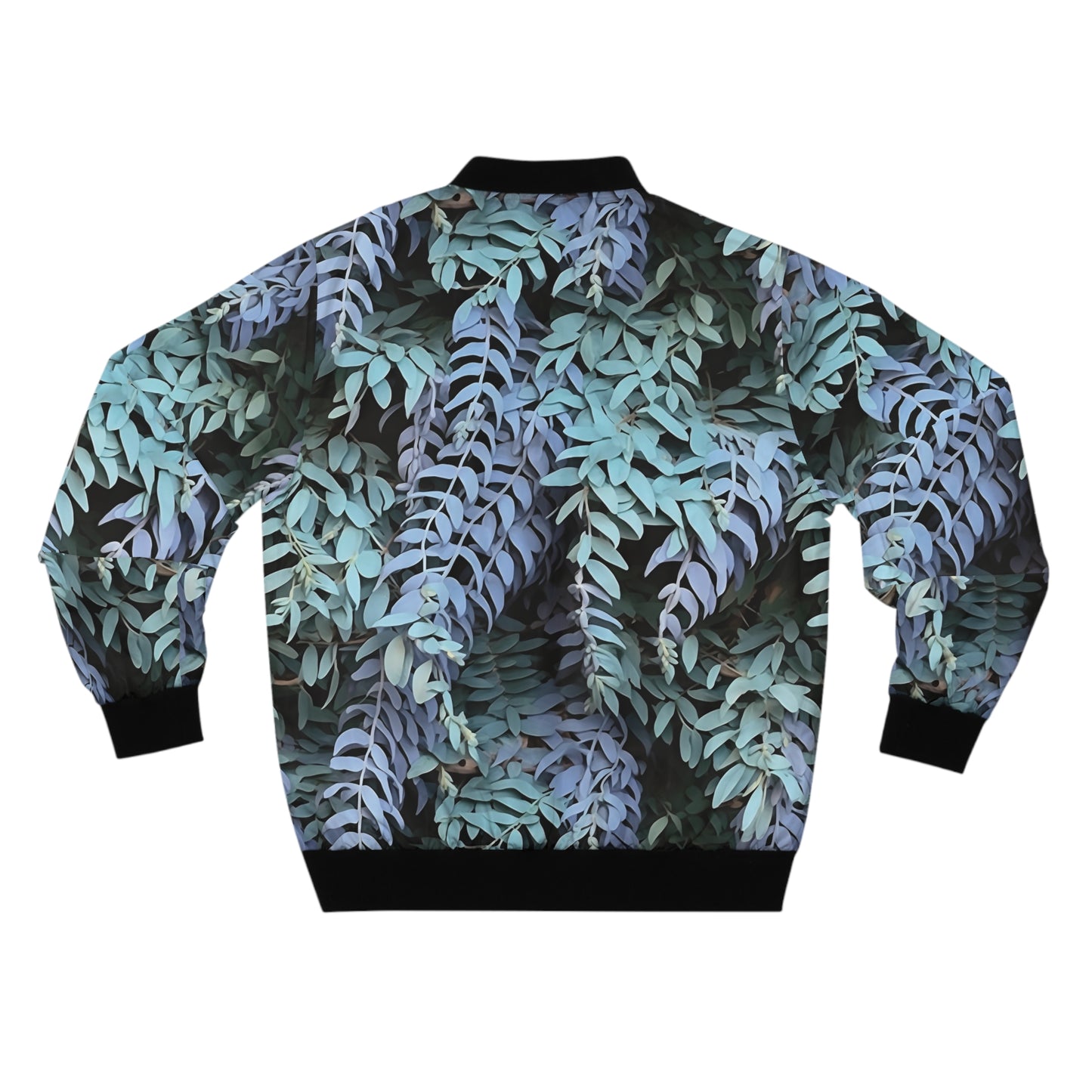 Men's Bomber Jacket - Purple Sage, Purple Sage