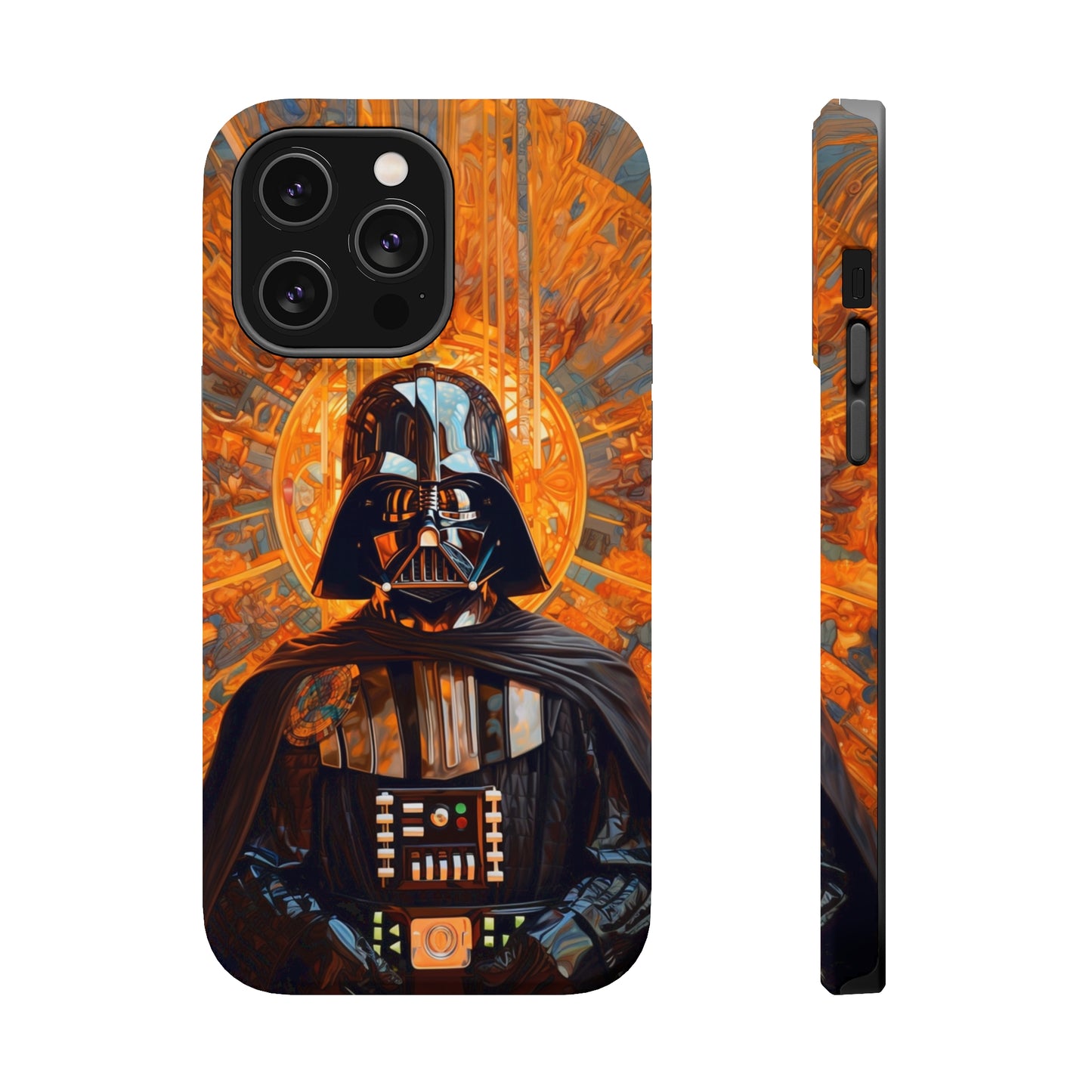 MagSafe Tough iPhone Case - Darth Vader Futurism