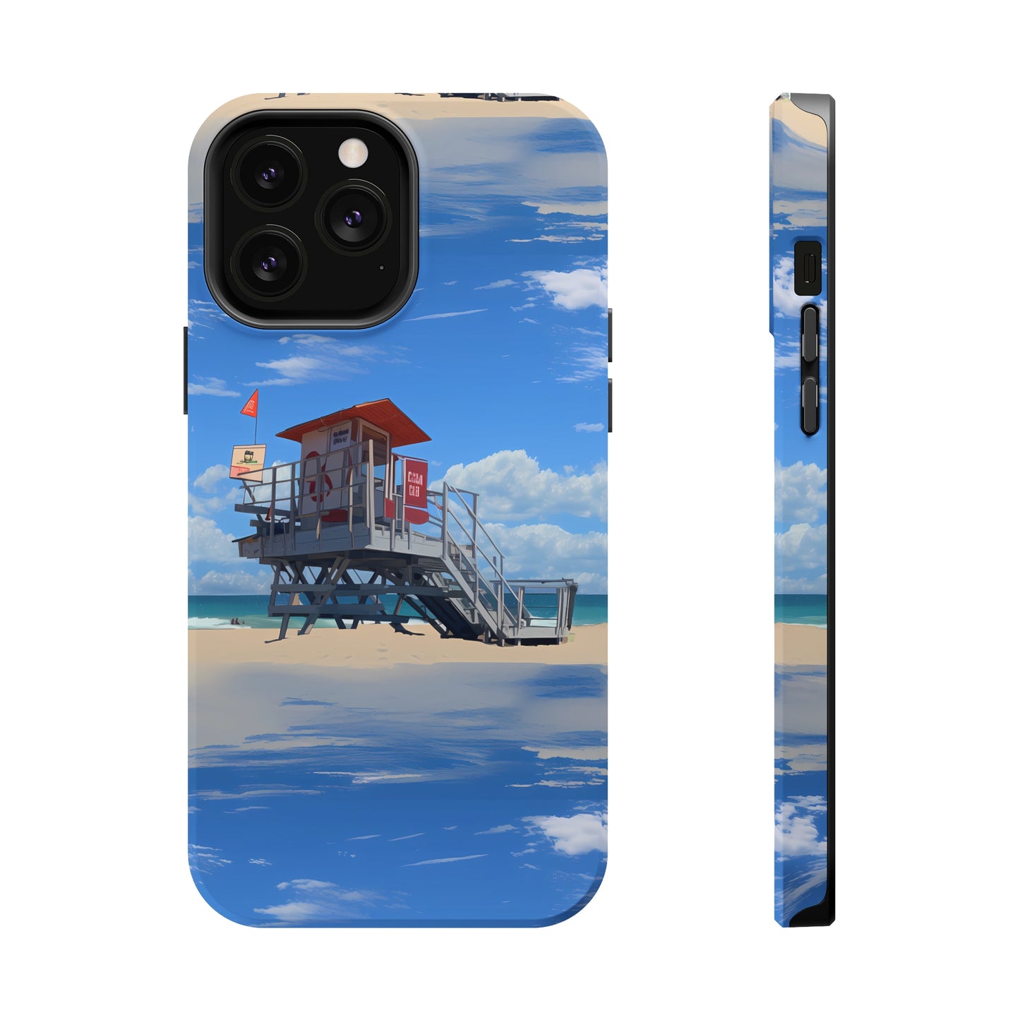 MagSafe Tough iPhone Case - Love and Santa Monica