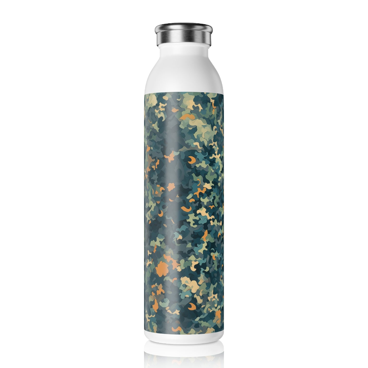 Slim Water Bottle - Jacquette Sirsasana Camouflage
