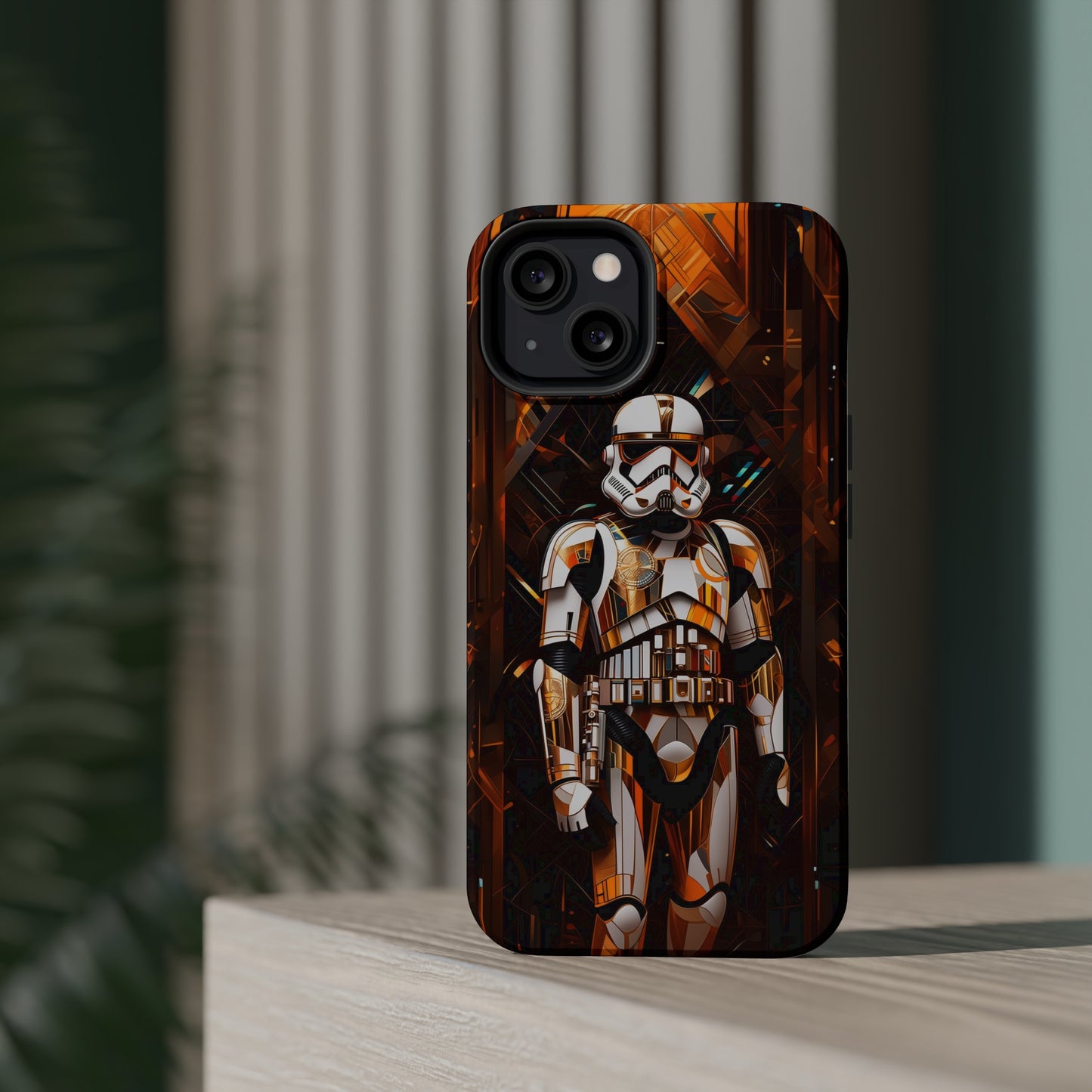 MagSafe Tough iPhone Case - Storm Trooper Art Deco style by Frank Lloyd Wright