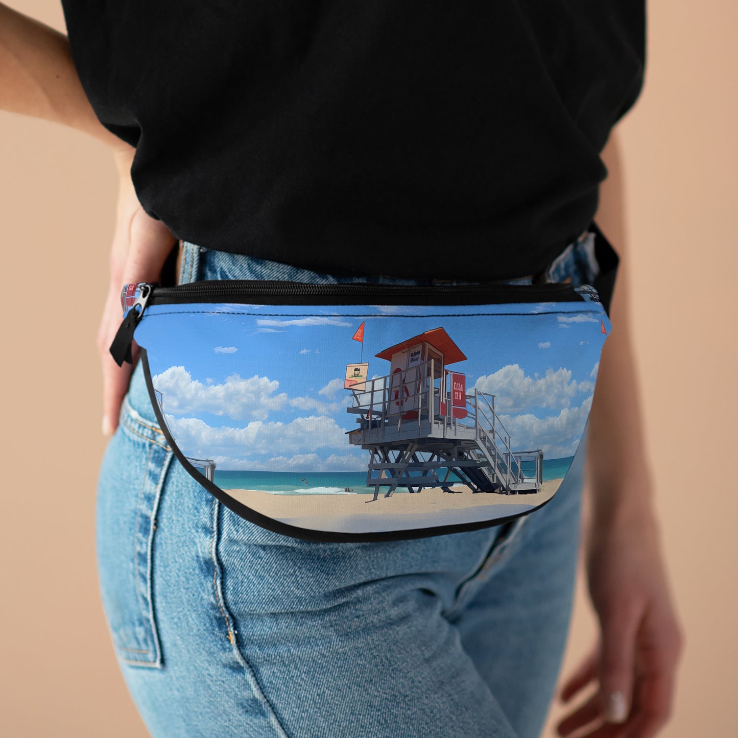 Fanny Pack/Bum Bag - Love and Santa Monica