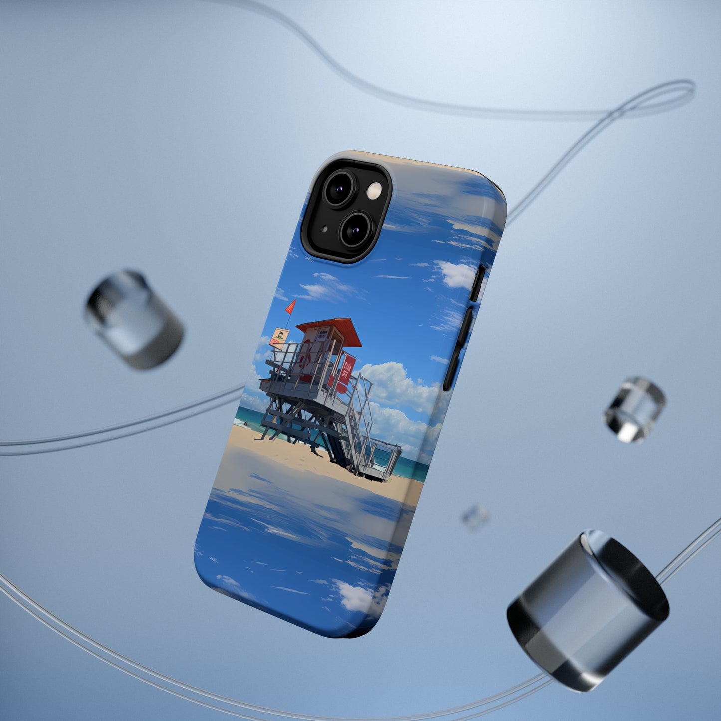 MagSafe Tough iPhone Case - Love and Santa Monica