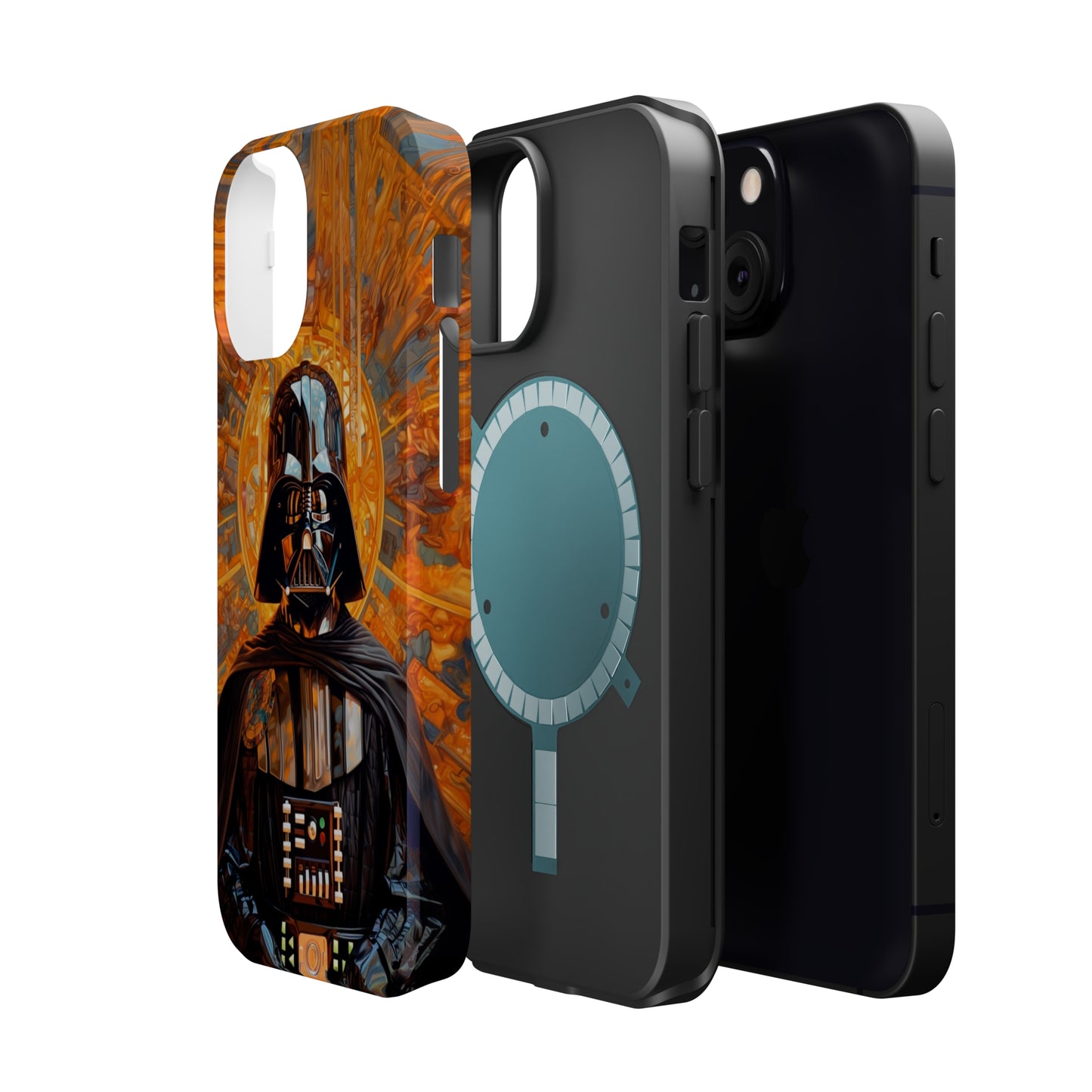 MagSafe Tough iPhone Case - Darth Vader Futurism
