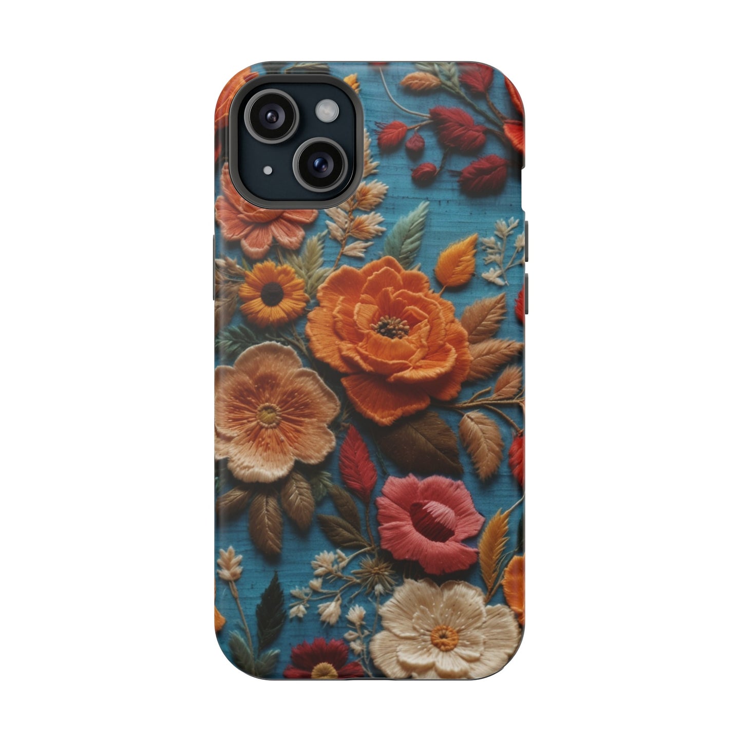 MagSafe Tough iPhone Case - Embroidered Artistry