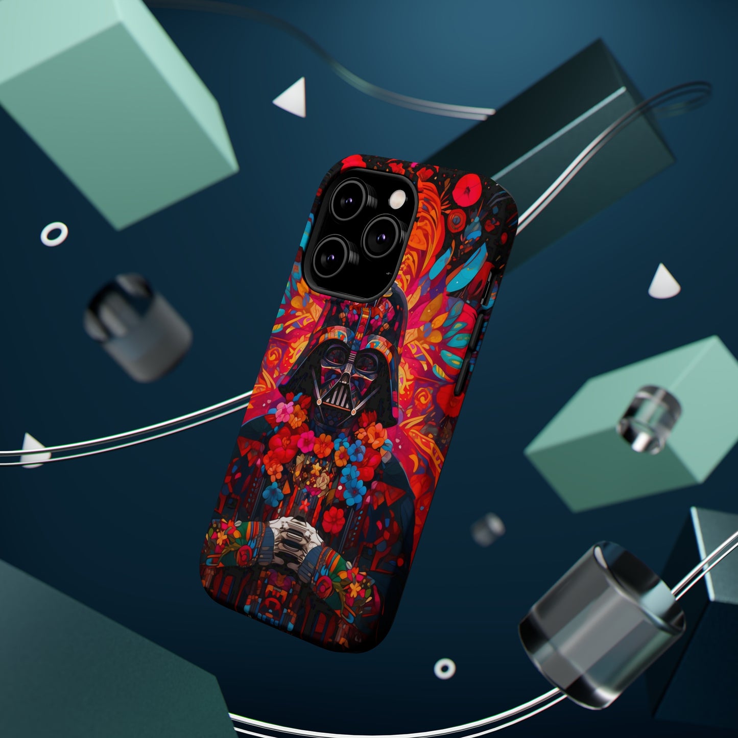 MagSafe Tough iPhone Case - Darth Vader Dia De Los Muertos