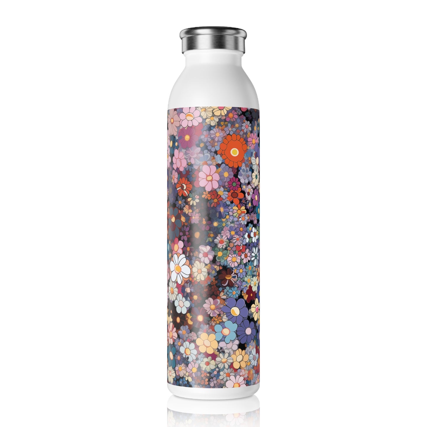 Slim Water Bottle - William Kyoto Ditsy Floral