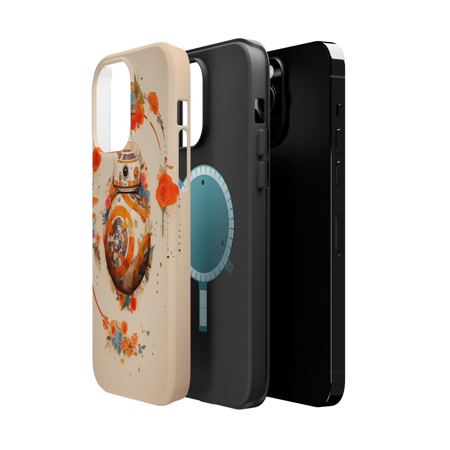 MagSafe Tough iPhone Case - BB-8 Paper Cut Craft Illustration