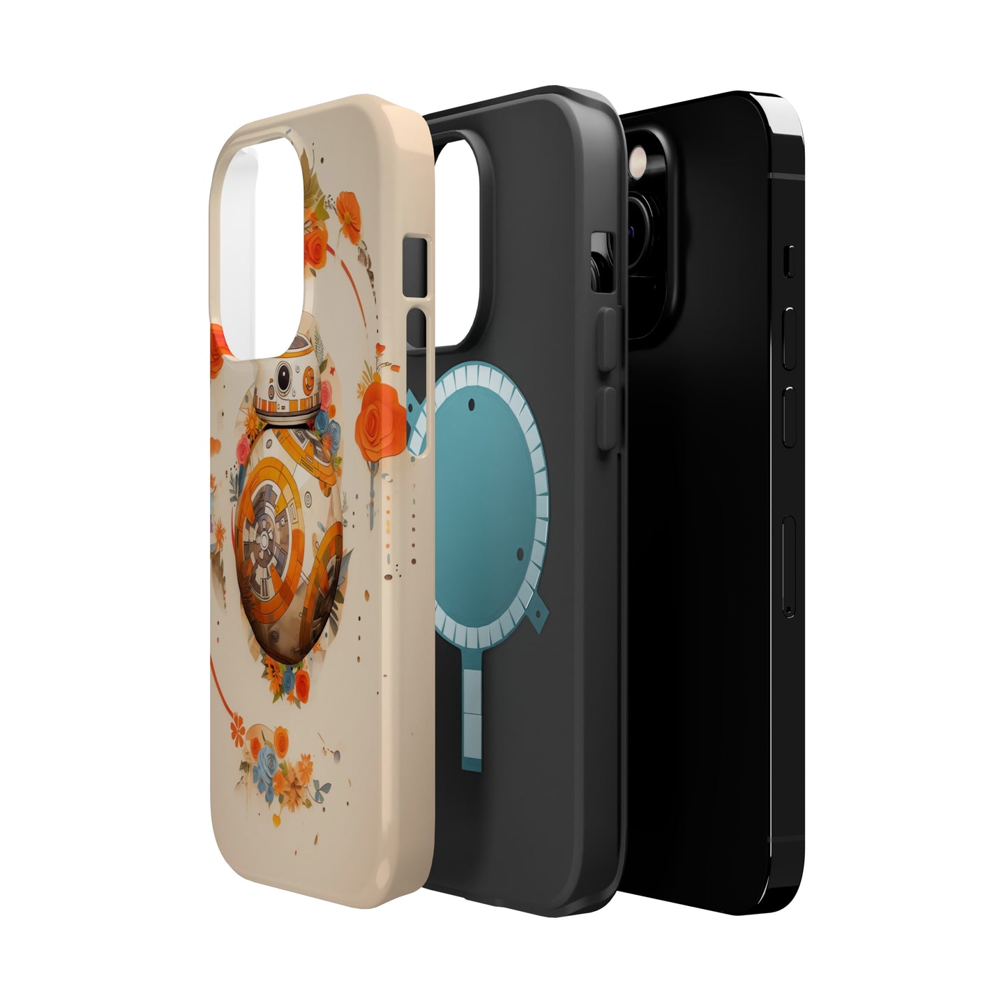 MagSafe Tough iPhone Case - BB-8 Paper Cut Craft Illustration