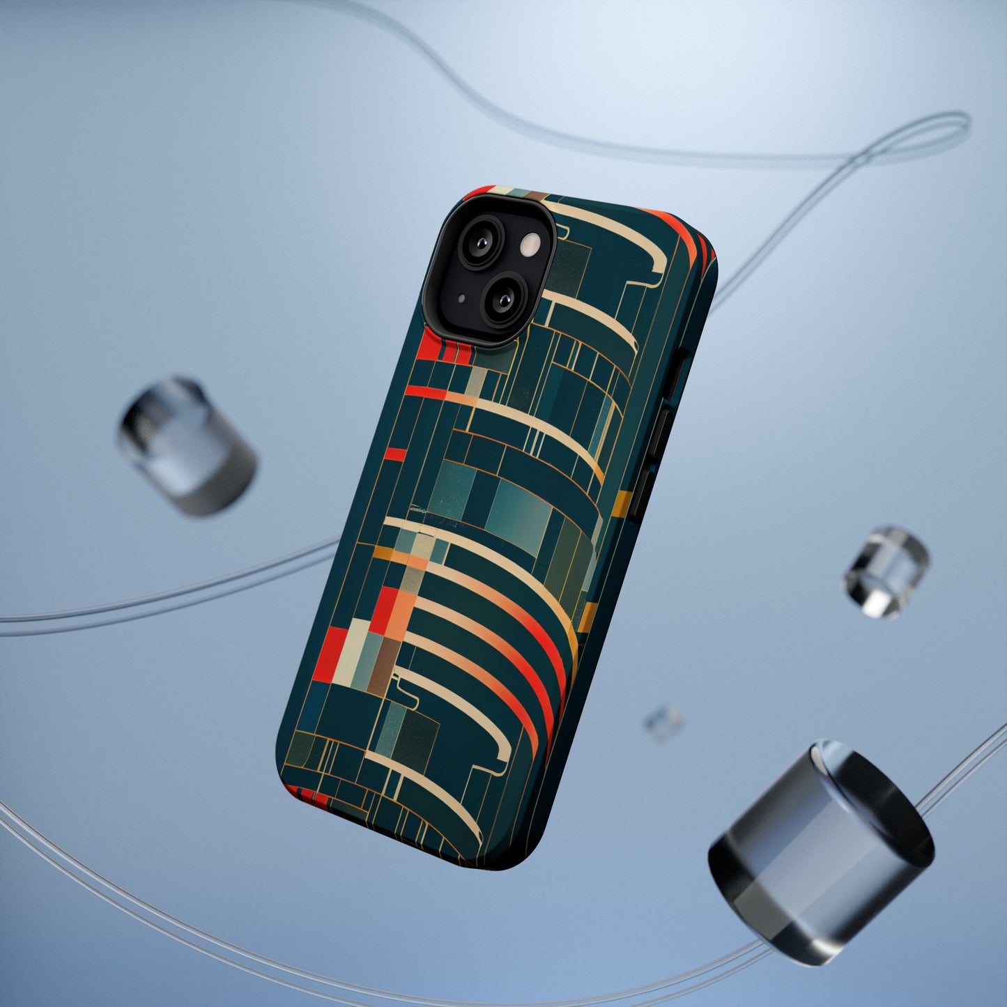 MagSafe Tough iPhone Case - Mecha Modernist