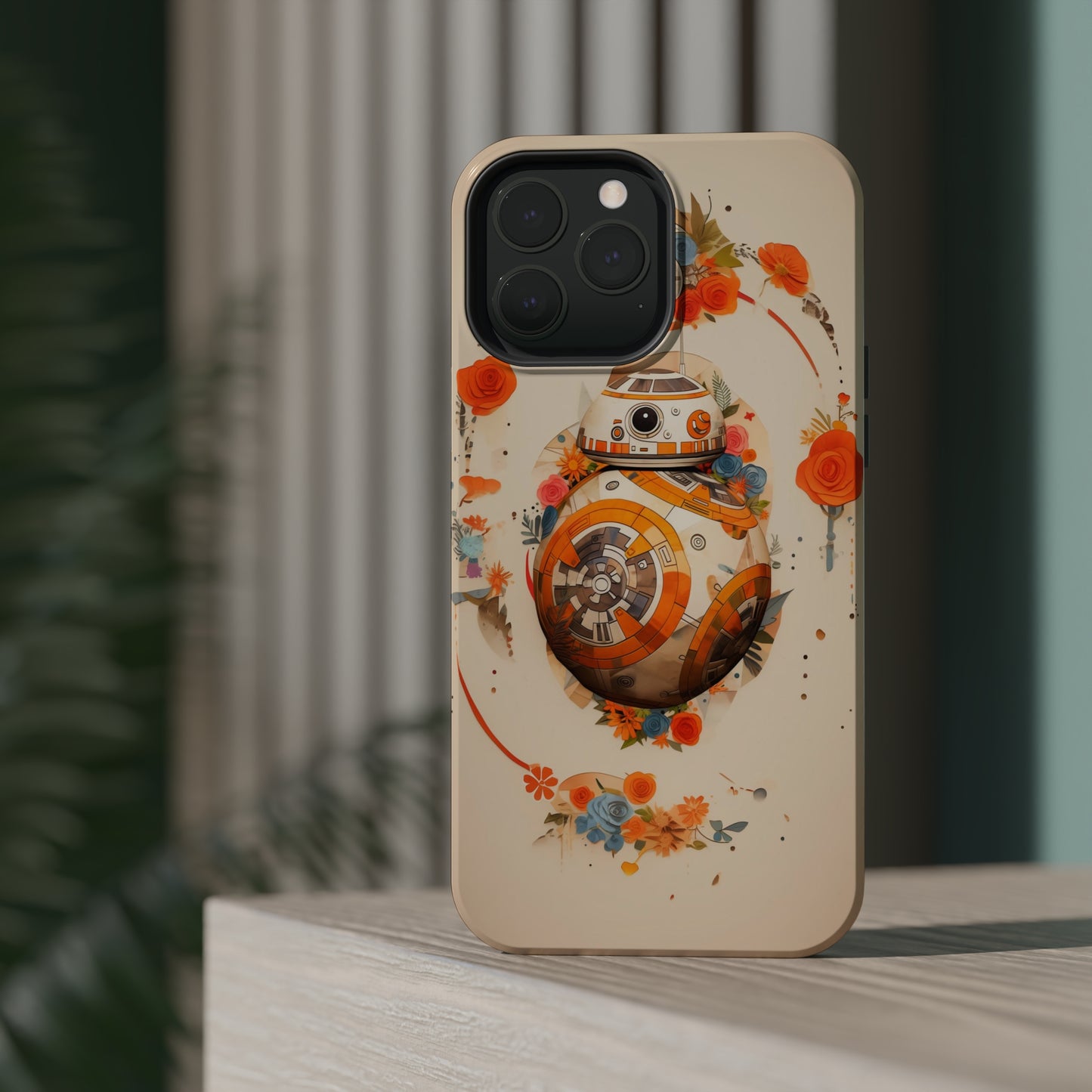 MagSafe Tough iPhone Case - BB-8 Paper Cut Craft Illustration