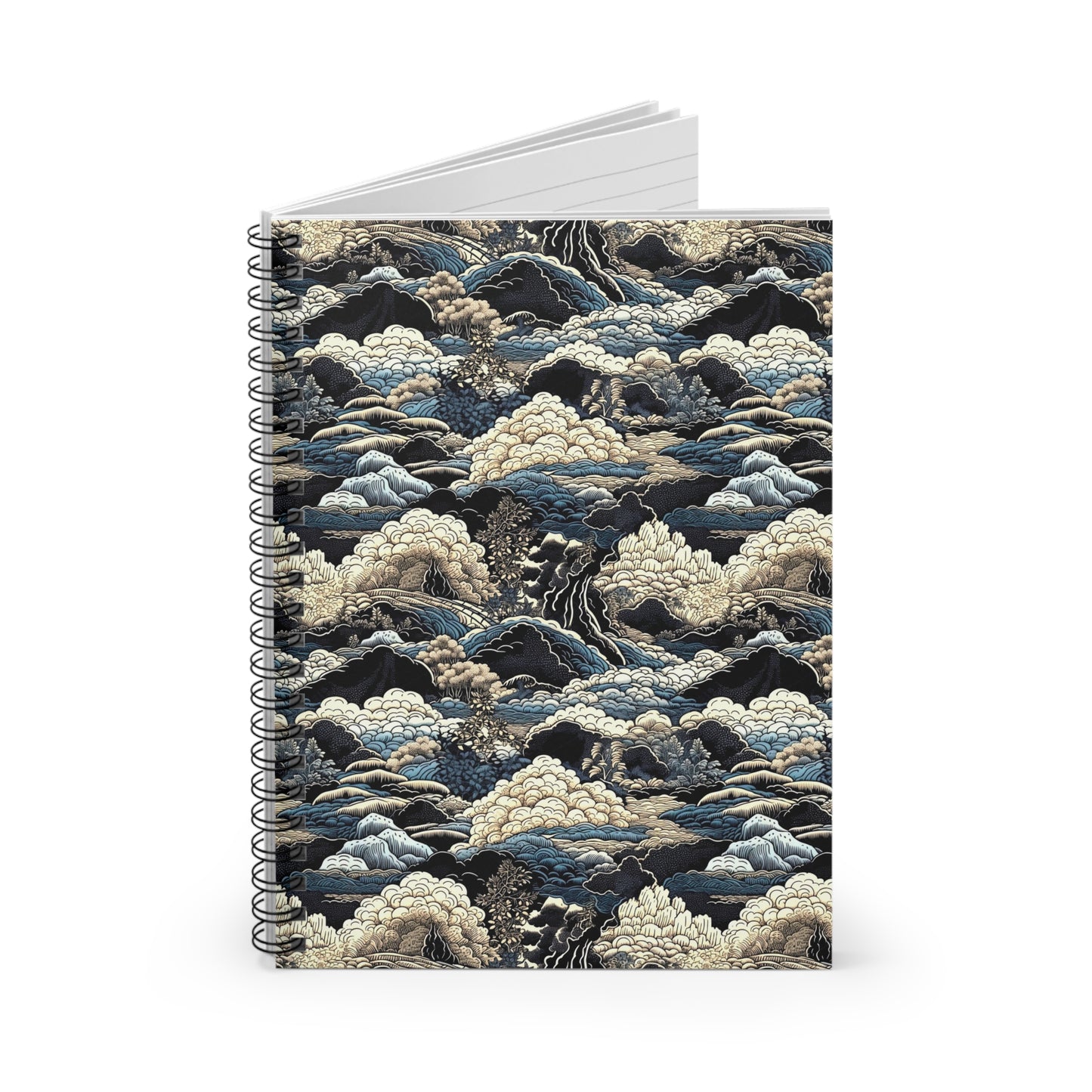 Edo Daydreams - Spiral Notebook with Ruled Line