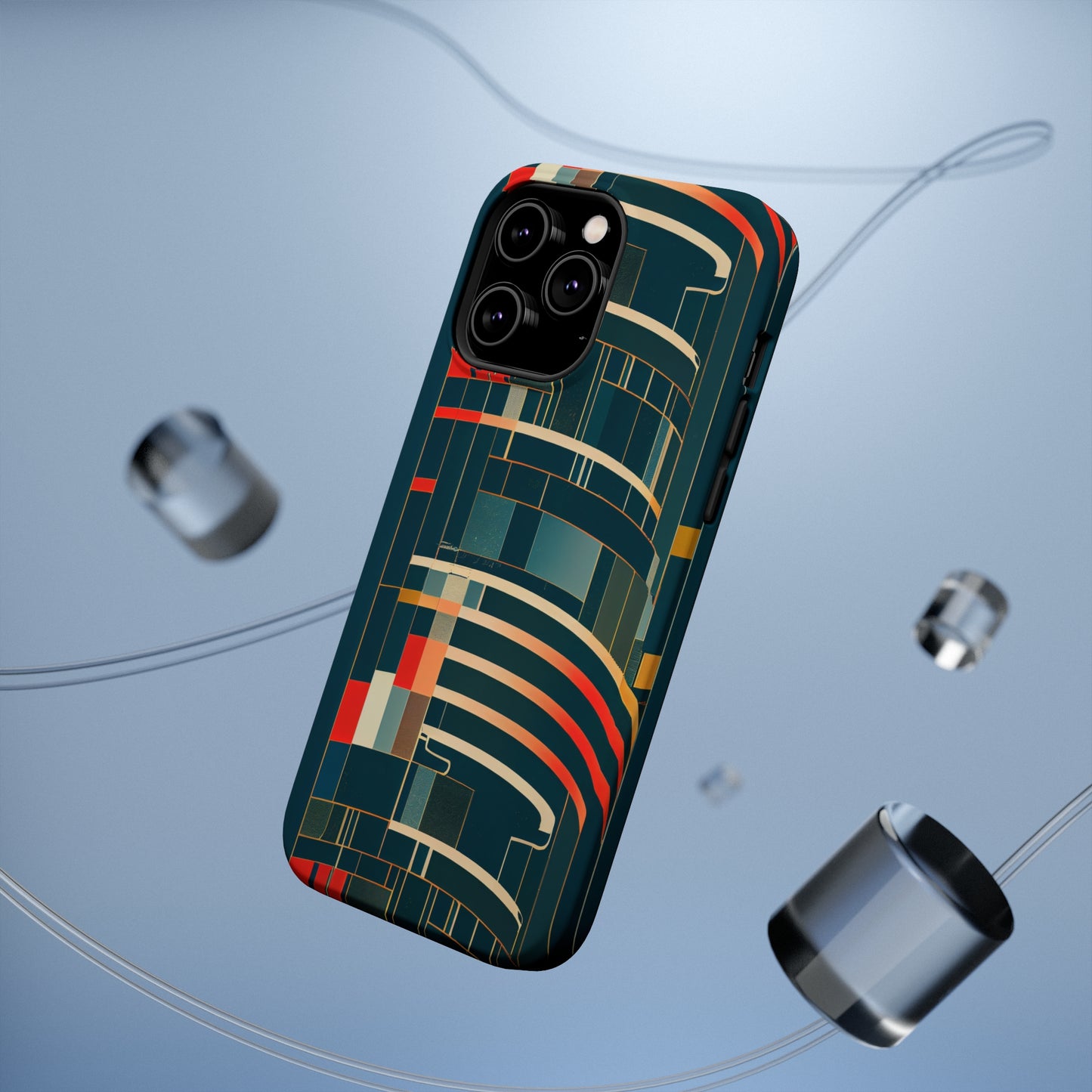 MagSafe Tough iPhone Case - Mecha Modernist