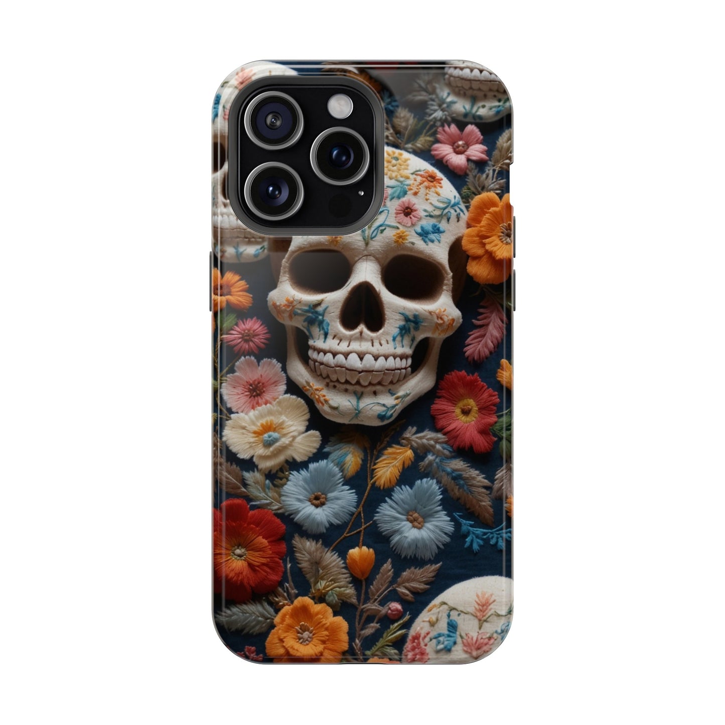 MagSafe Tough iPhone Case - "Embroidery Artistry"