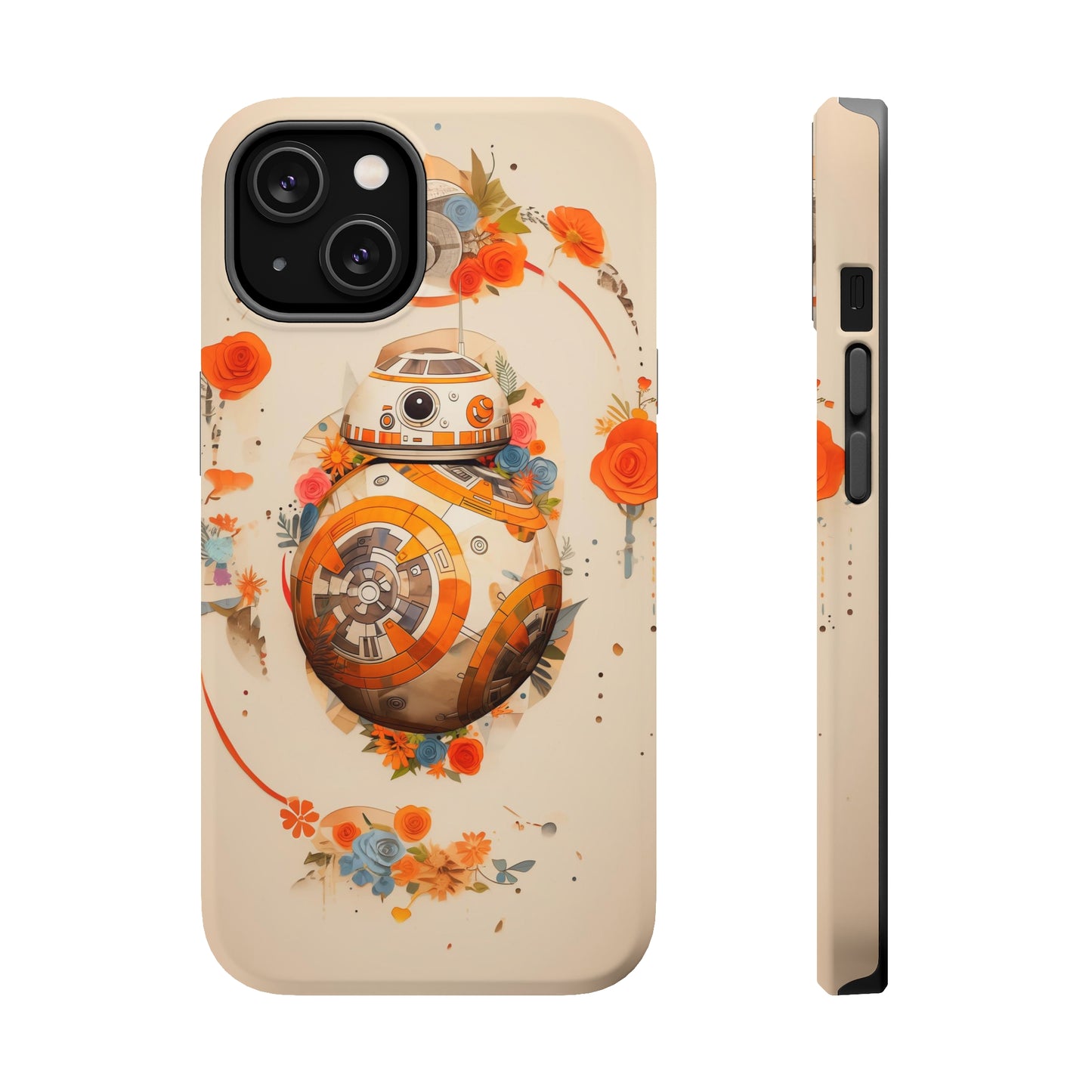 MagSafe Tough iPhone Case - BB-8 Paper Cut Craft Illustration